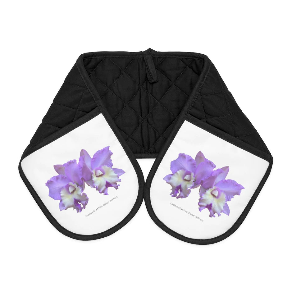 Cattleya Chief Pink 'Diana' Orchid Oven Mitt