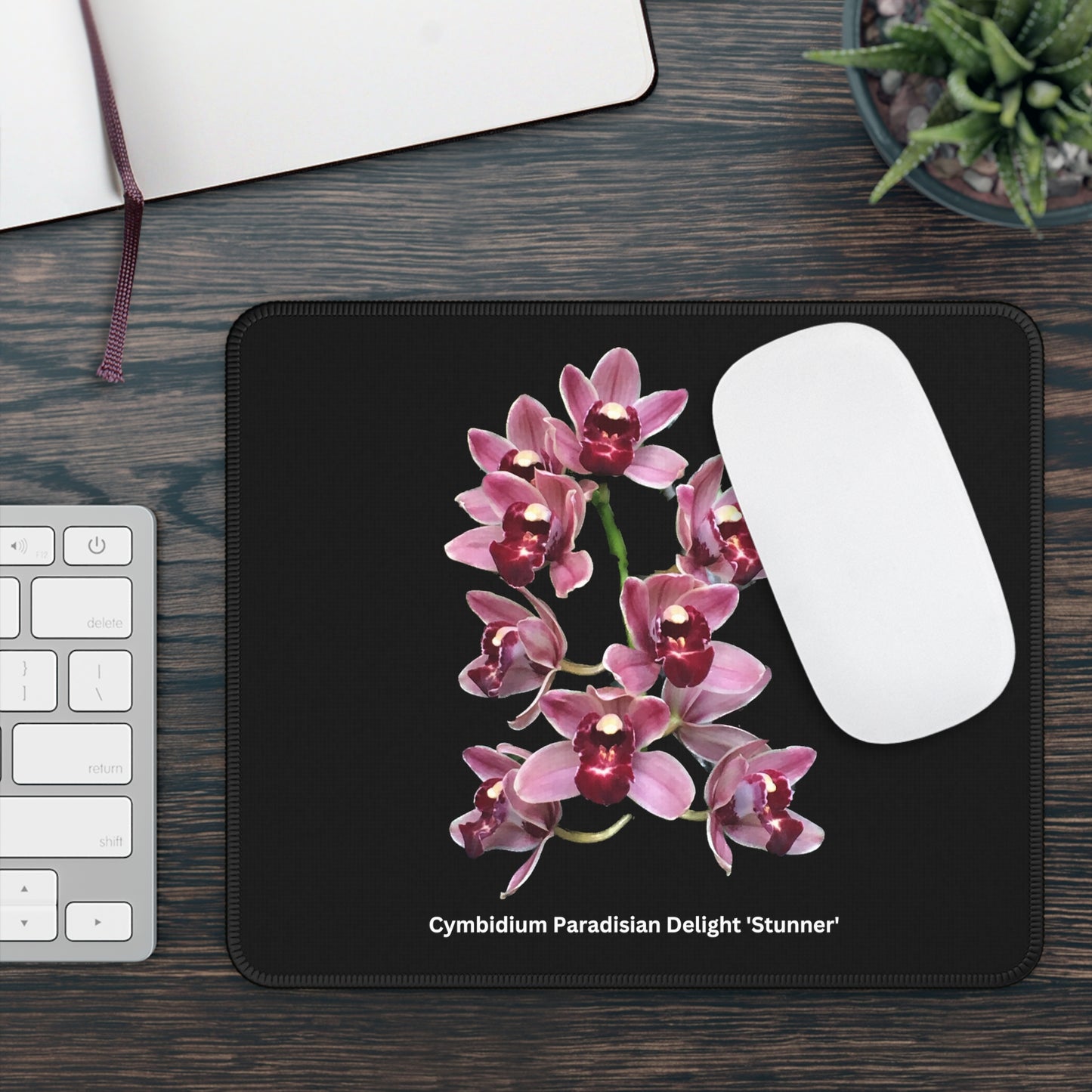 Cymbidium Paradisian Delight 'Stunner' Orchid Mouse Pad