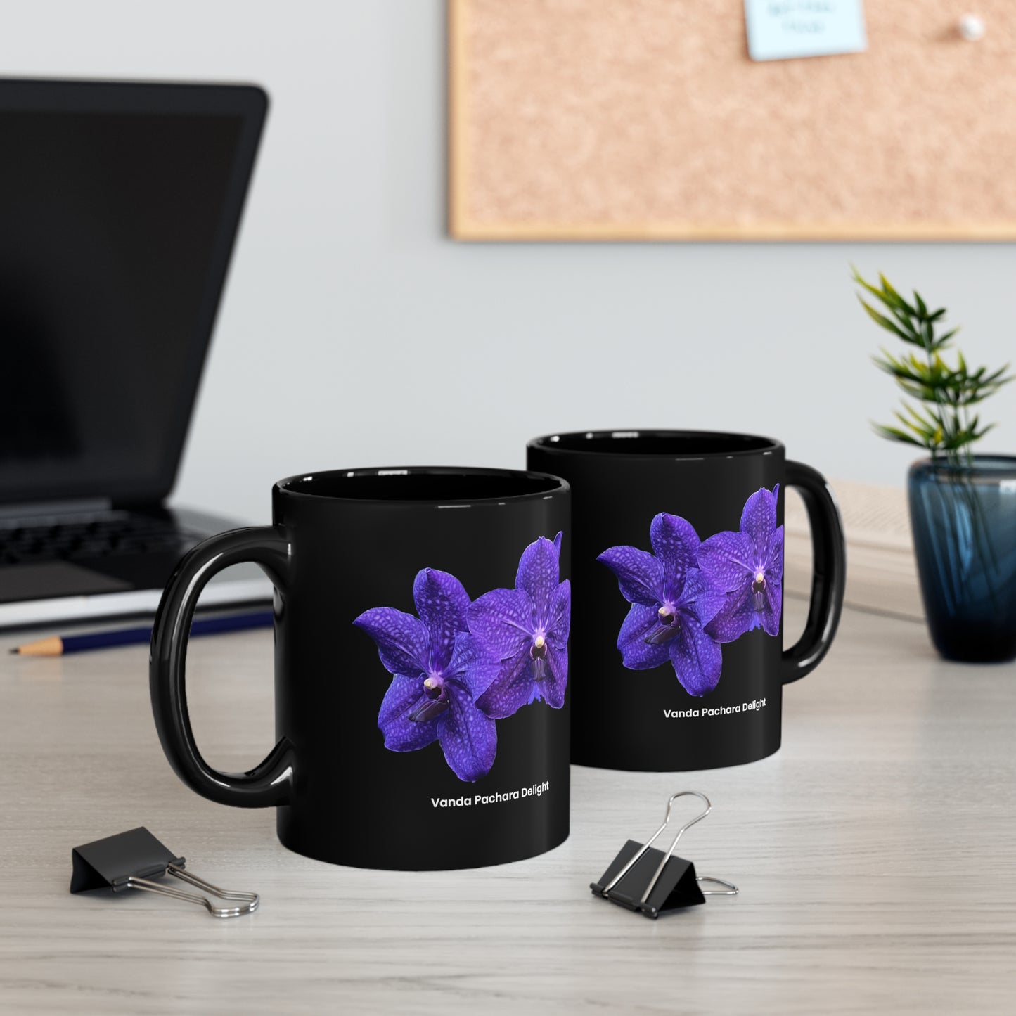 Vanda Pachara Delight Orchid Coffee Mug