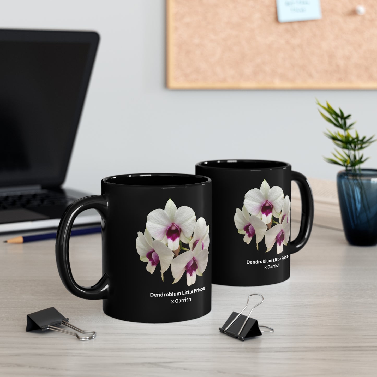 Dendrobium Little Princess x Garrish Orchid Coffee Mug