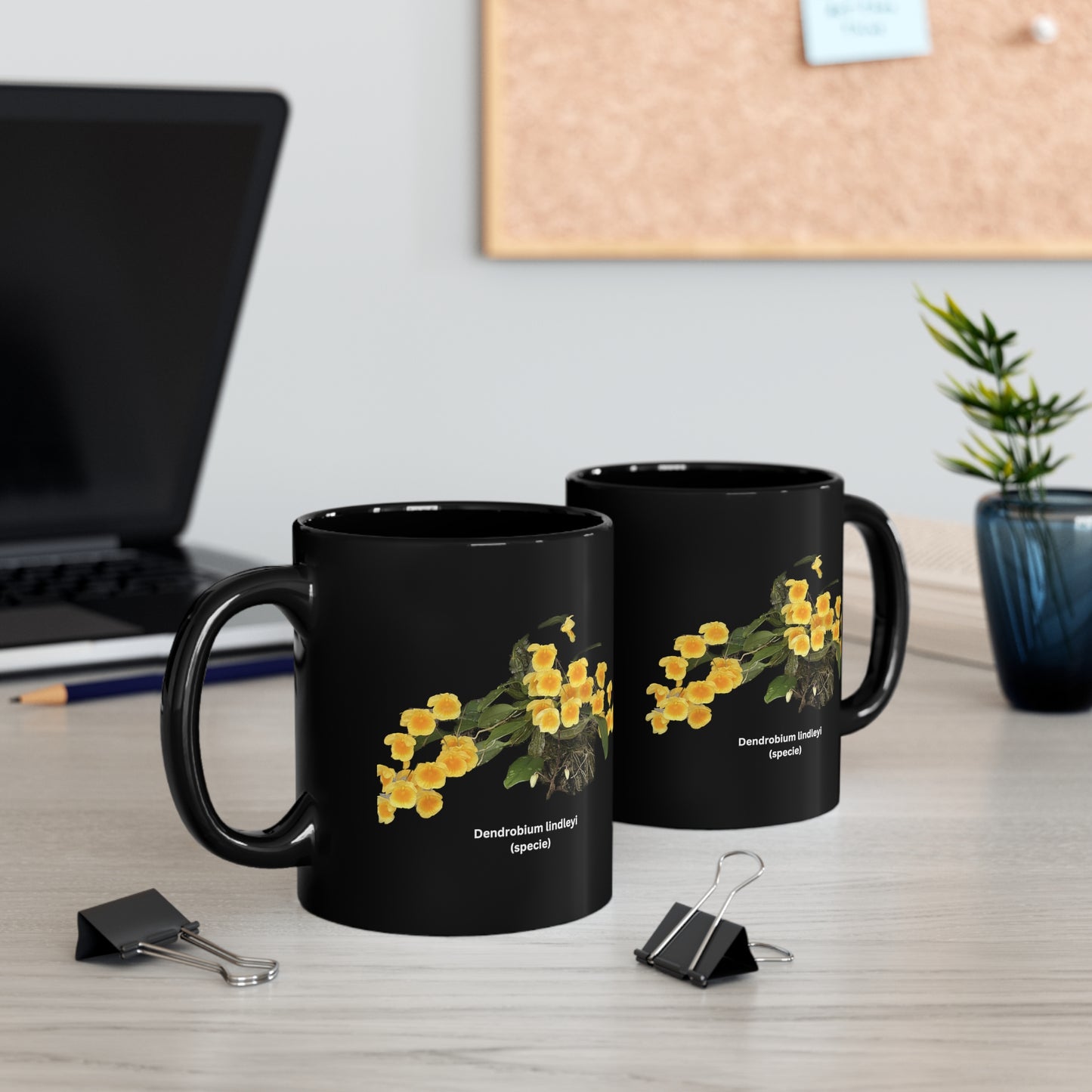 Dendrobium lindleyi Orchid Coffee Mug