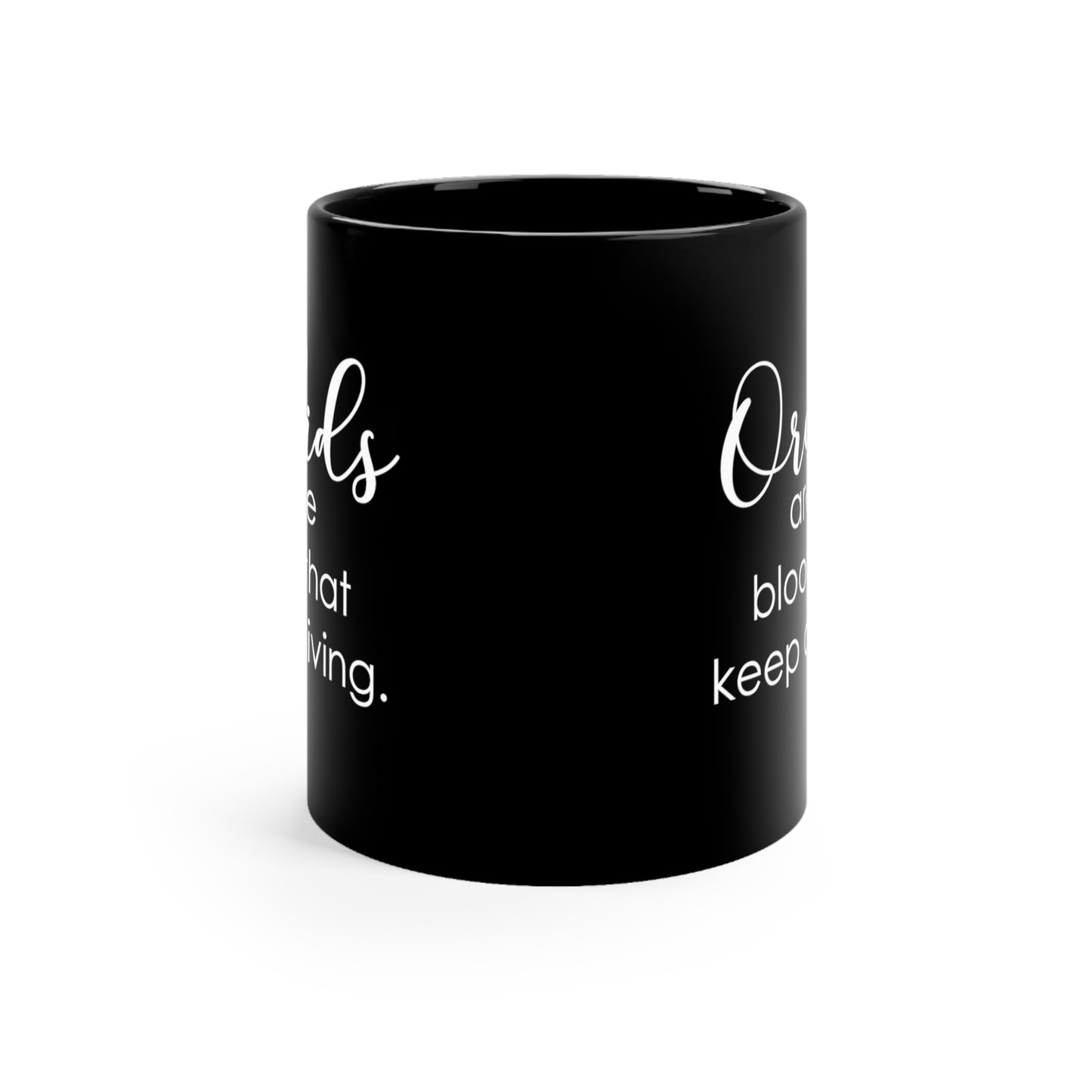 Keep On Giving Orchid Coffee Mug