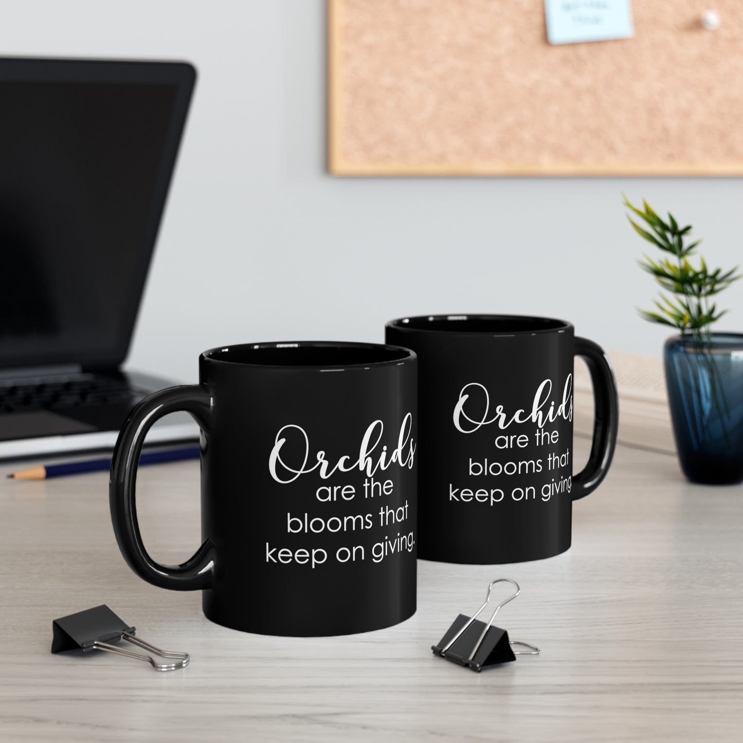 Keep On Giving Orchid Coffee Mug