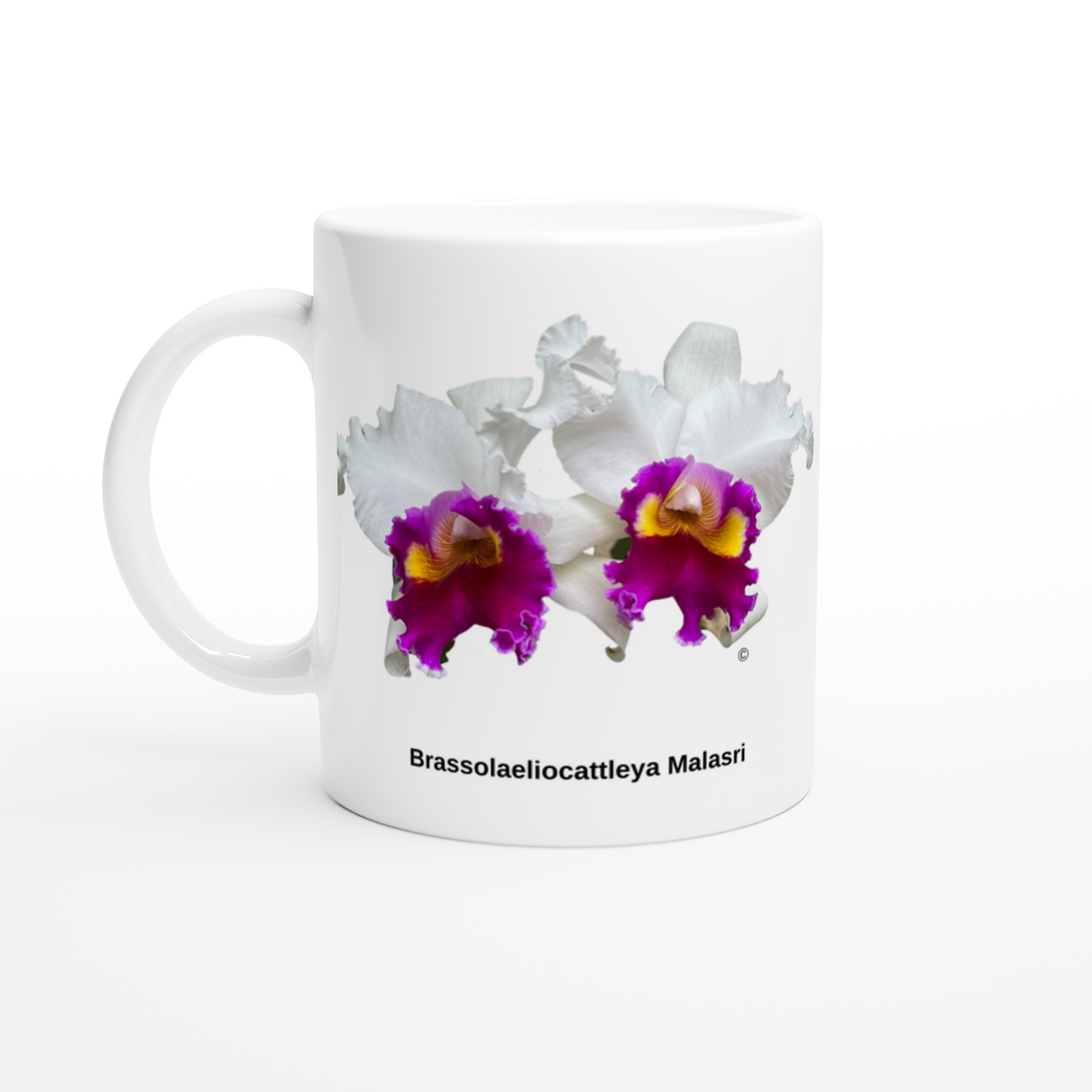 Brassolaeliocattleya Malasri Orchid Coffee Mug