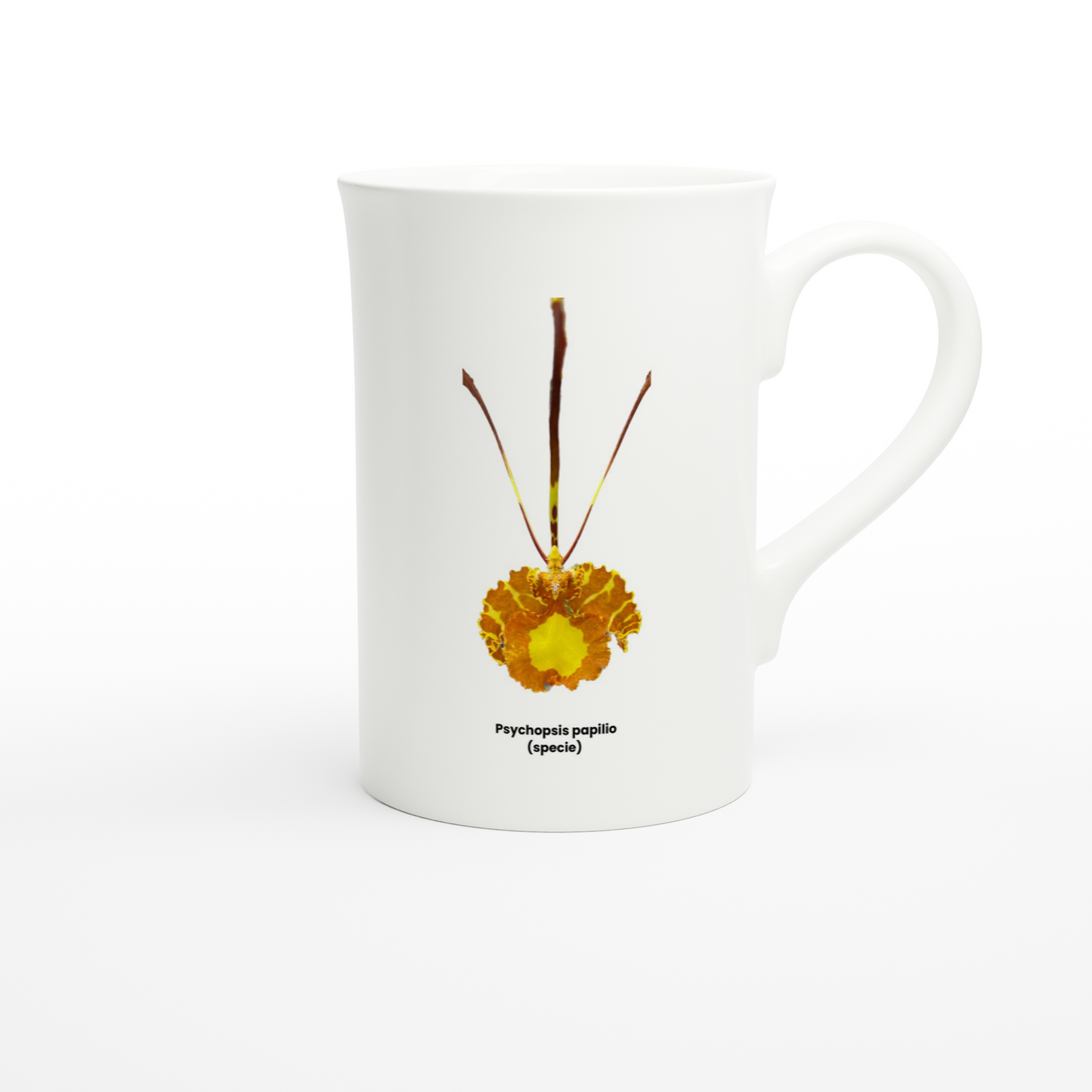 Psychopsis papilio Orchid Porcelain Mug