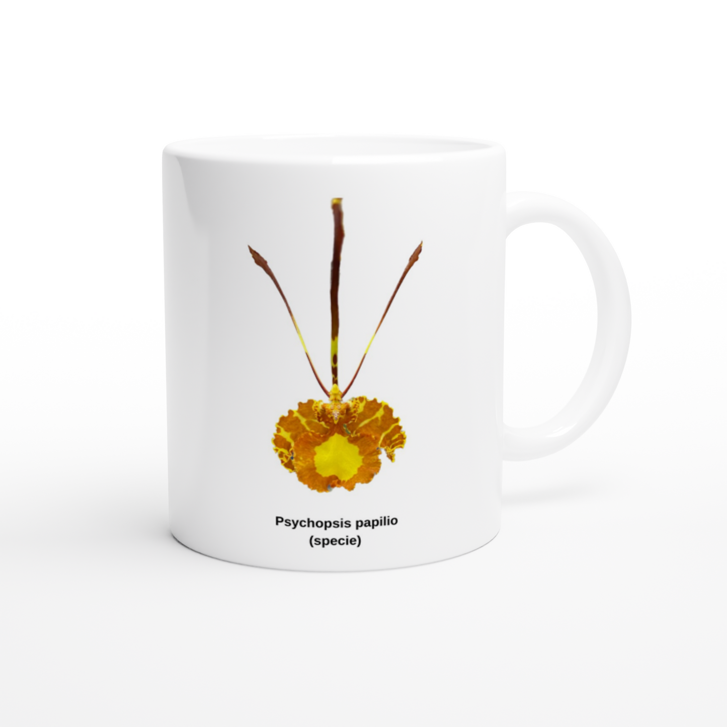 Psychopsis papilio Orchid Coffee Mug