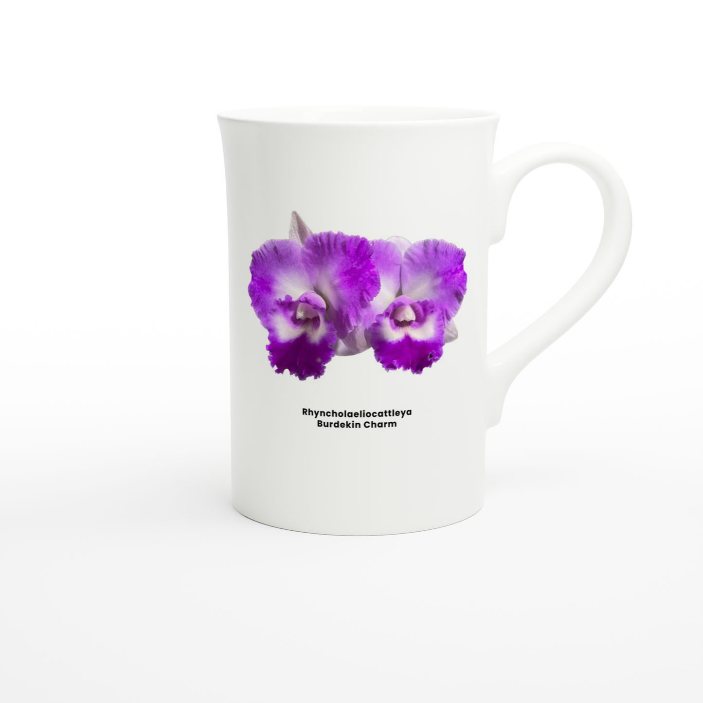 Rhyncholaeliocattleya Burdekin Charm Orchid Porcelain Mug