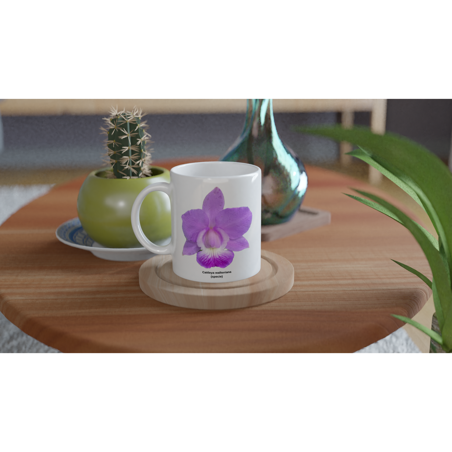 Cattleya walkeriana Orchid Coffee Mug