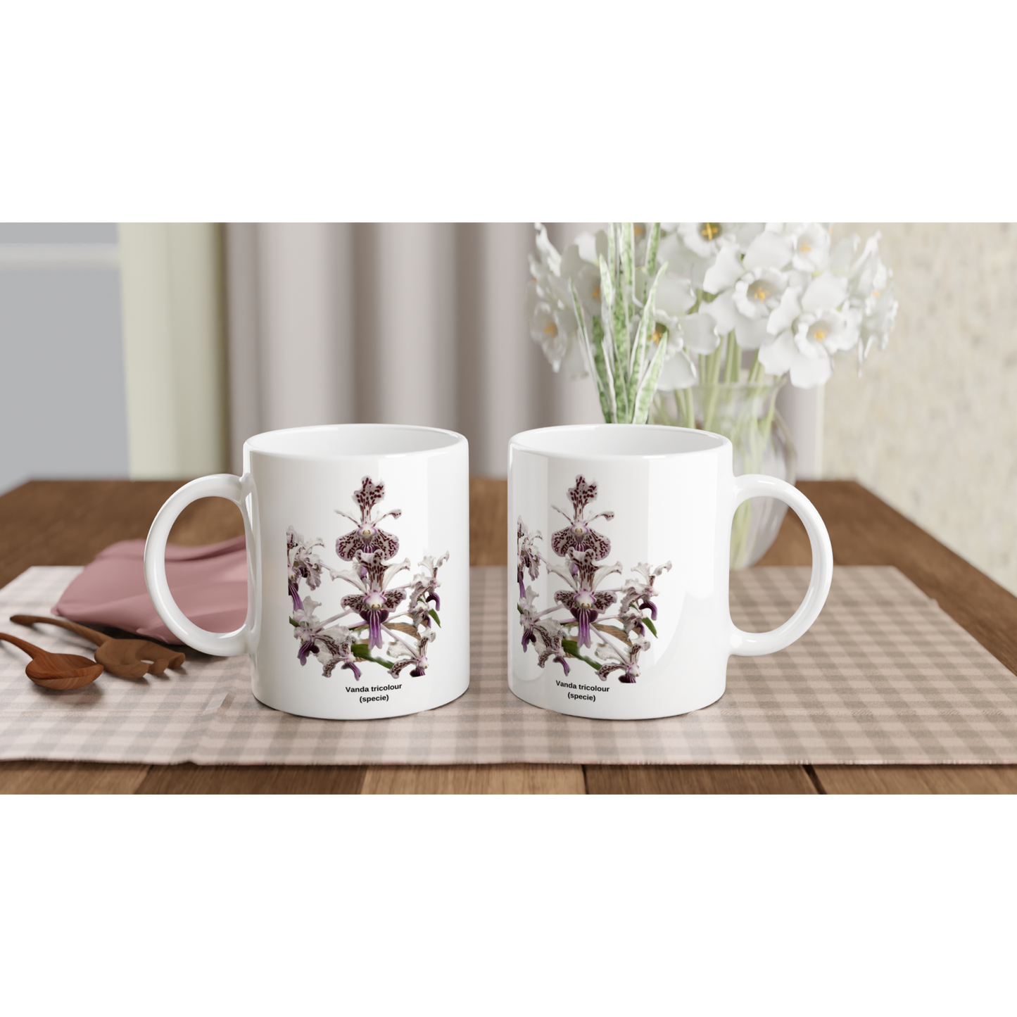 Vanda tricolor Orchid Coffee Mug