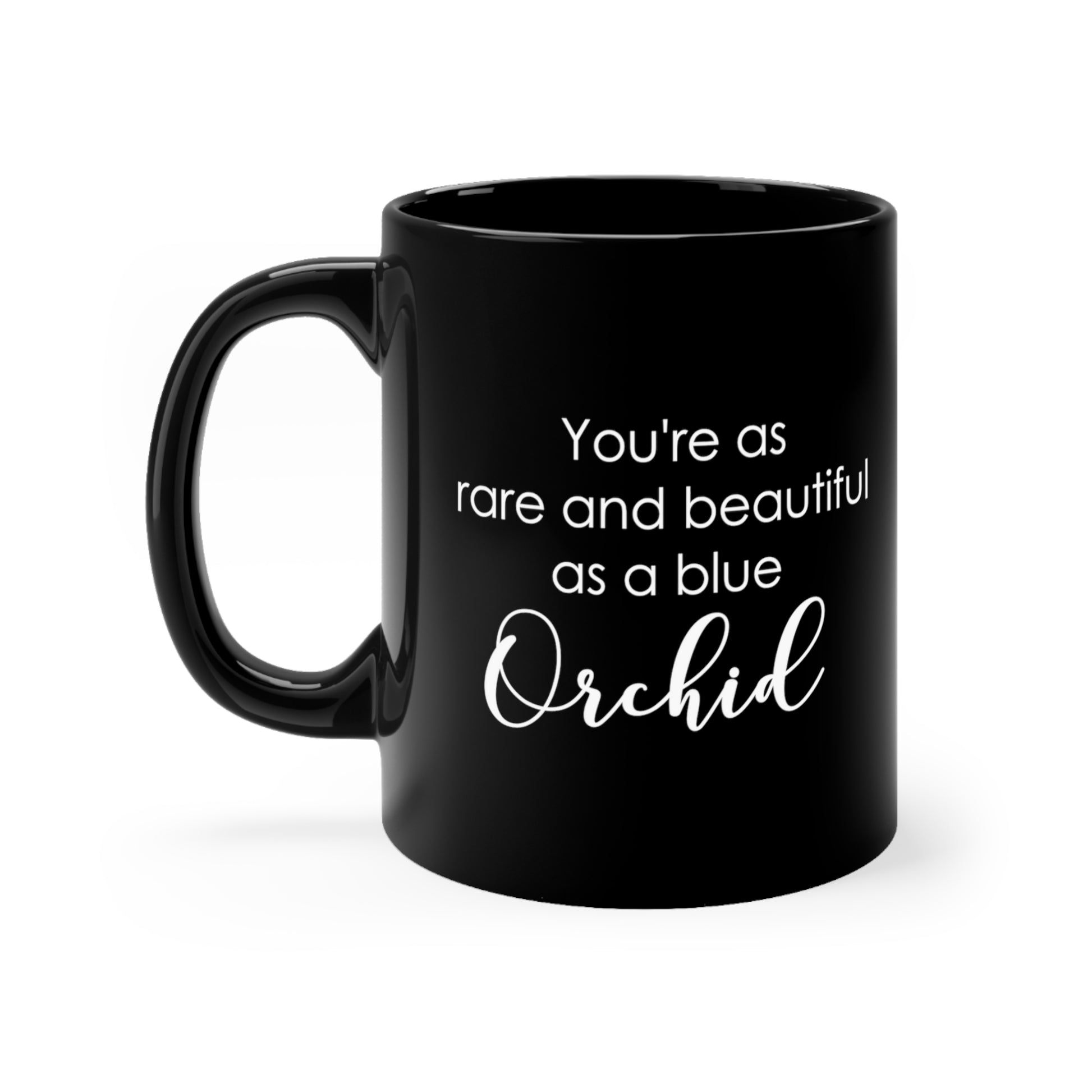 Beautiful As A Blue Orchid Coffee Mug