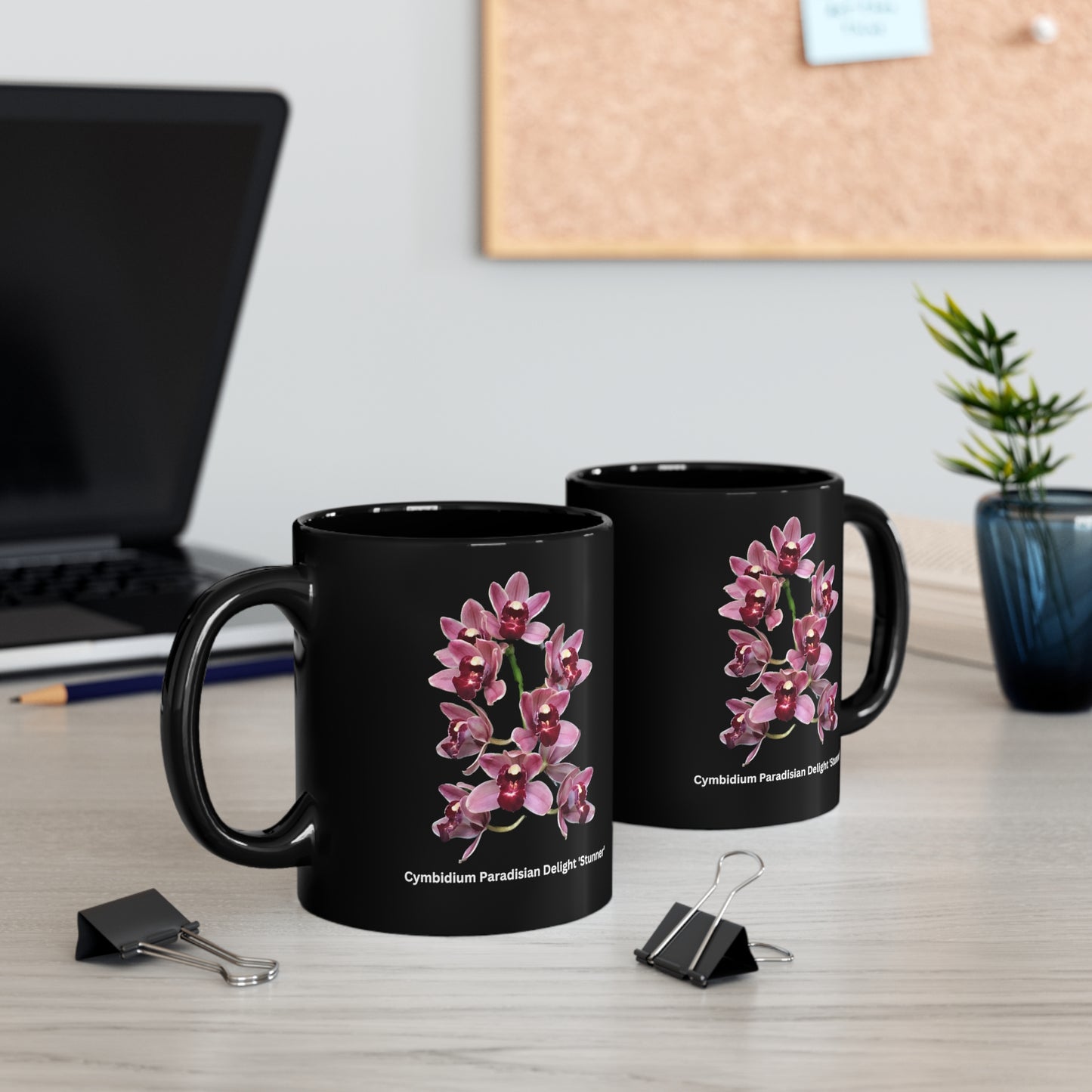 Cymbidium Paradisian Delight 'Stunner' Orchid Coffee Mug