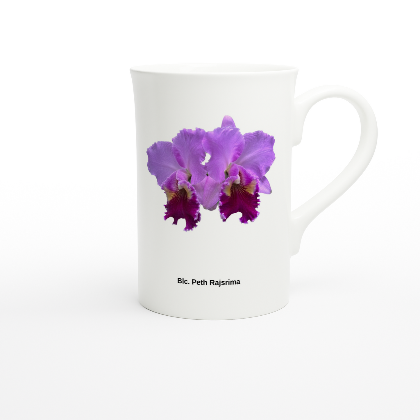 Brassolaeliocattleya Peth Rasjrima Orchid Porcelain Mug