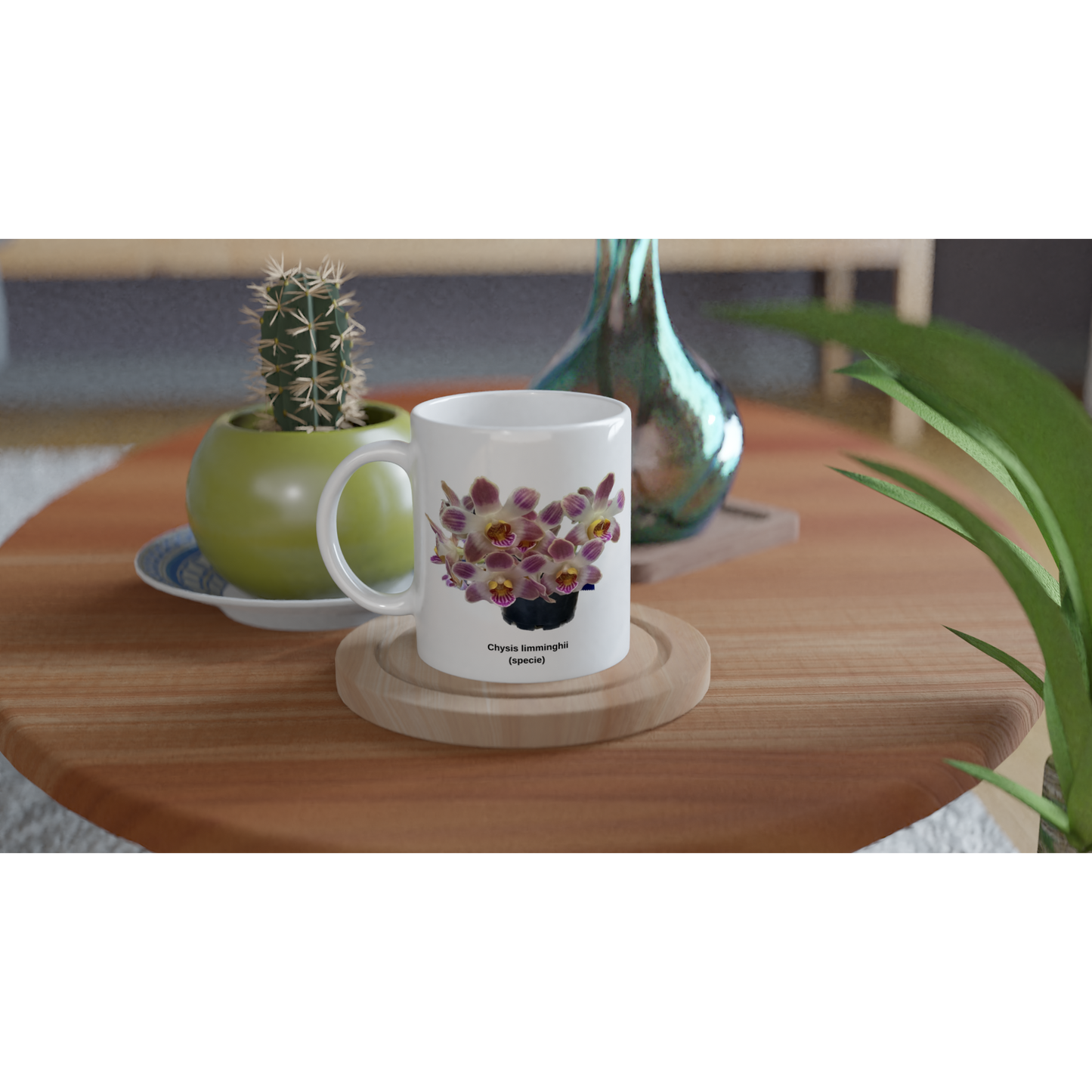 Chysis limminghei Orchid Coffee Mug