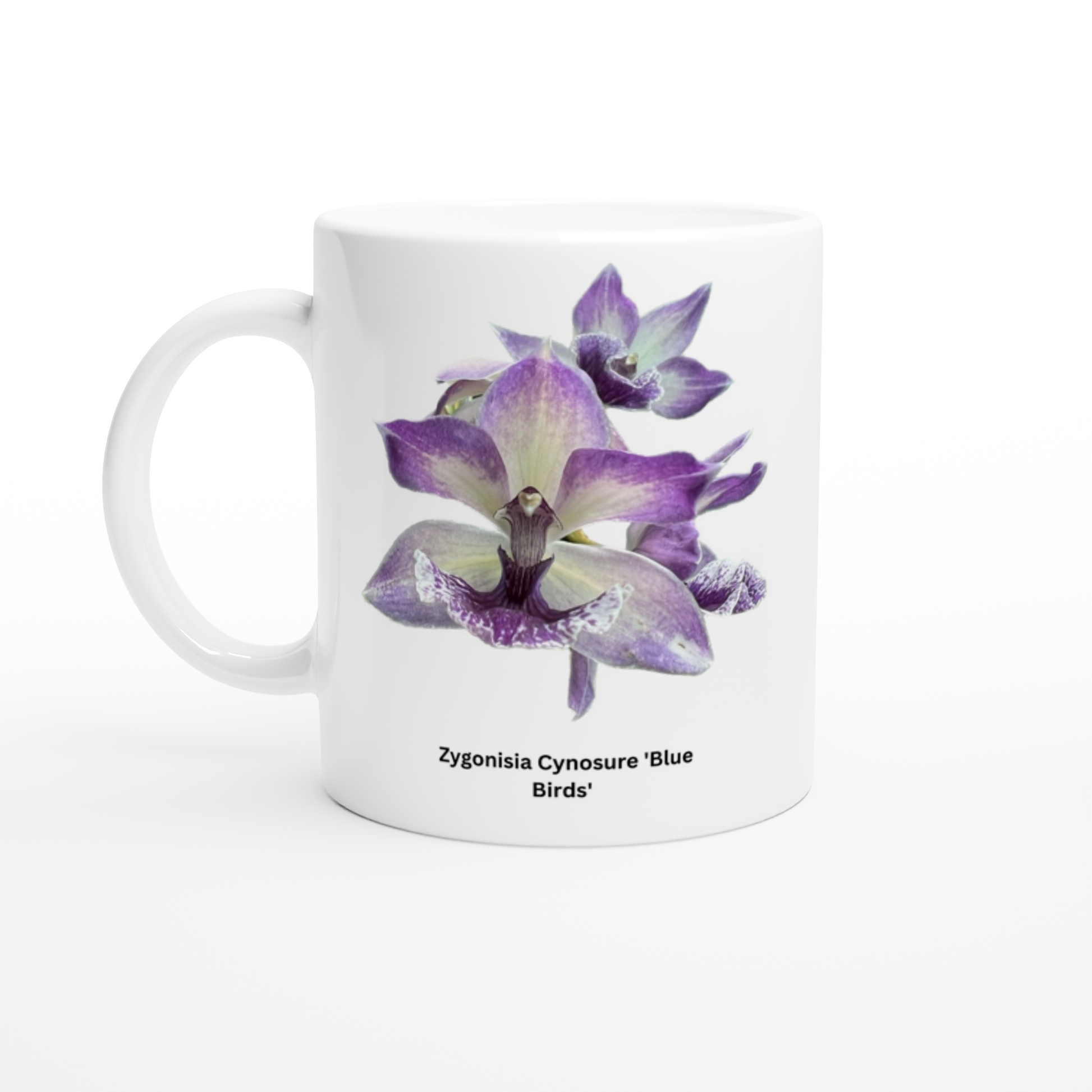 Zygonisia Cynosure 'Blue Bird' Orchid Coffee Mug