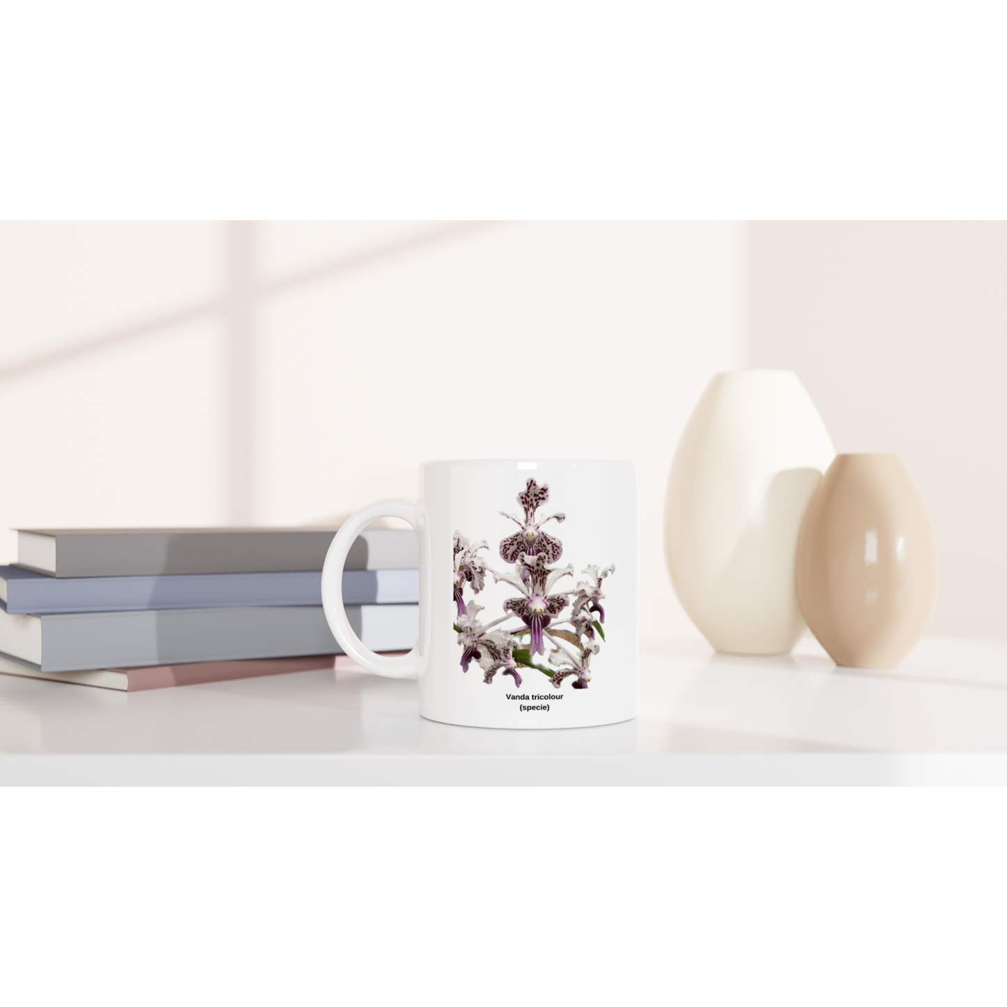 Vanda tricolor Orchid Coffee Mug