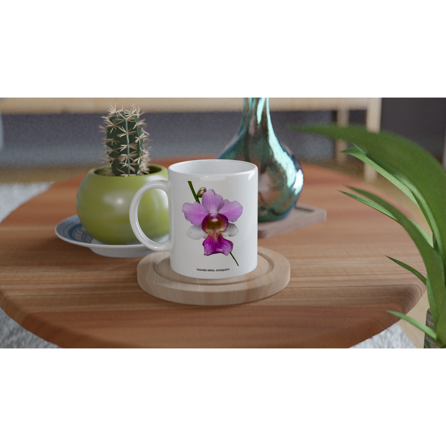 Vanda Miss Joaquim Orchid Coffee Mug