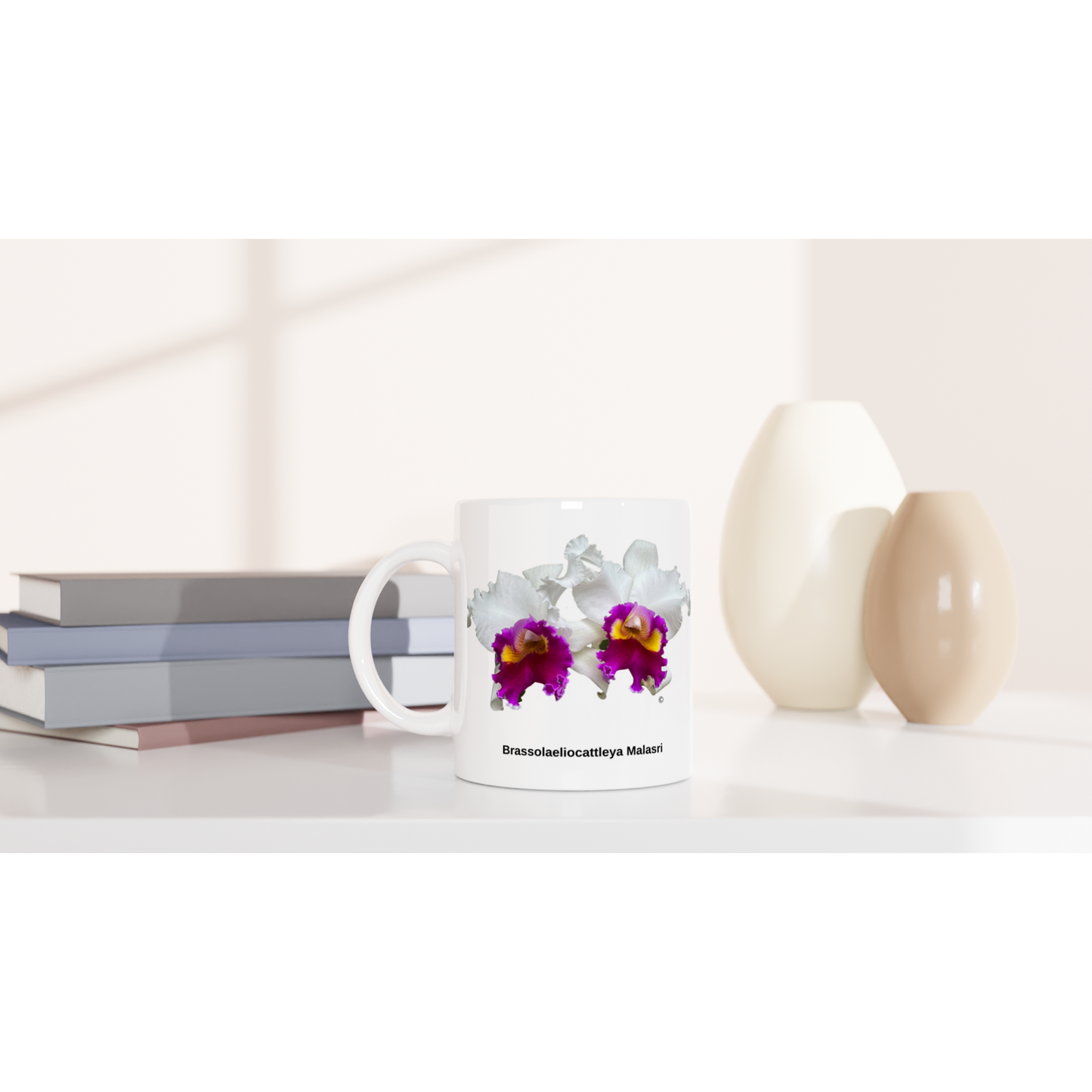 Brassolaeliocattleya Malasri Orchid Coffee Mug