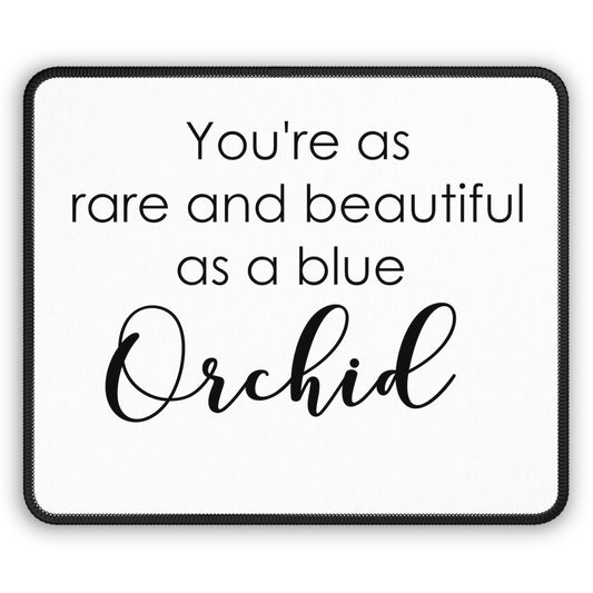 Beautiful As A Blue Orchid Mouse Pad