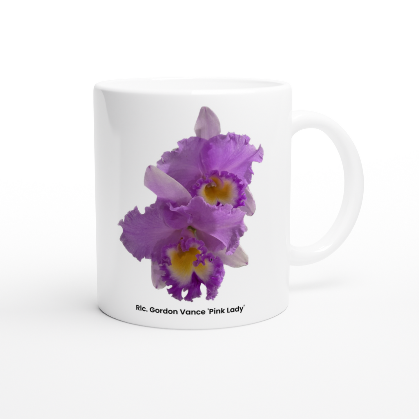 Rlc. Gordon Vance 'Pink Lady' Orchid Coffee Mug