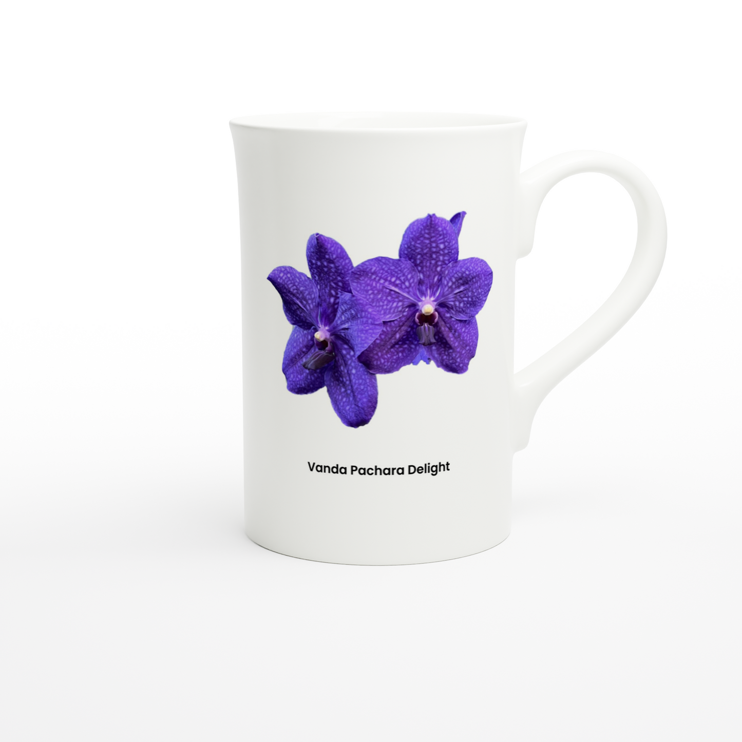 Vanda Pachara Delight Orchid Porcelain Mug