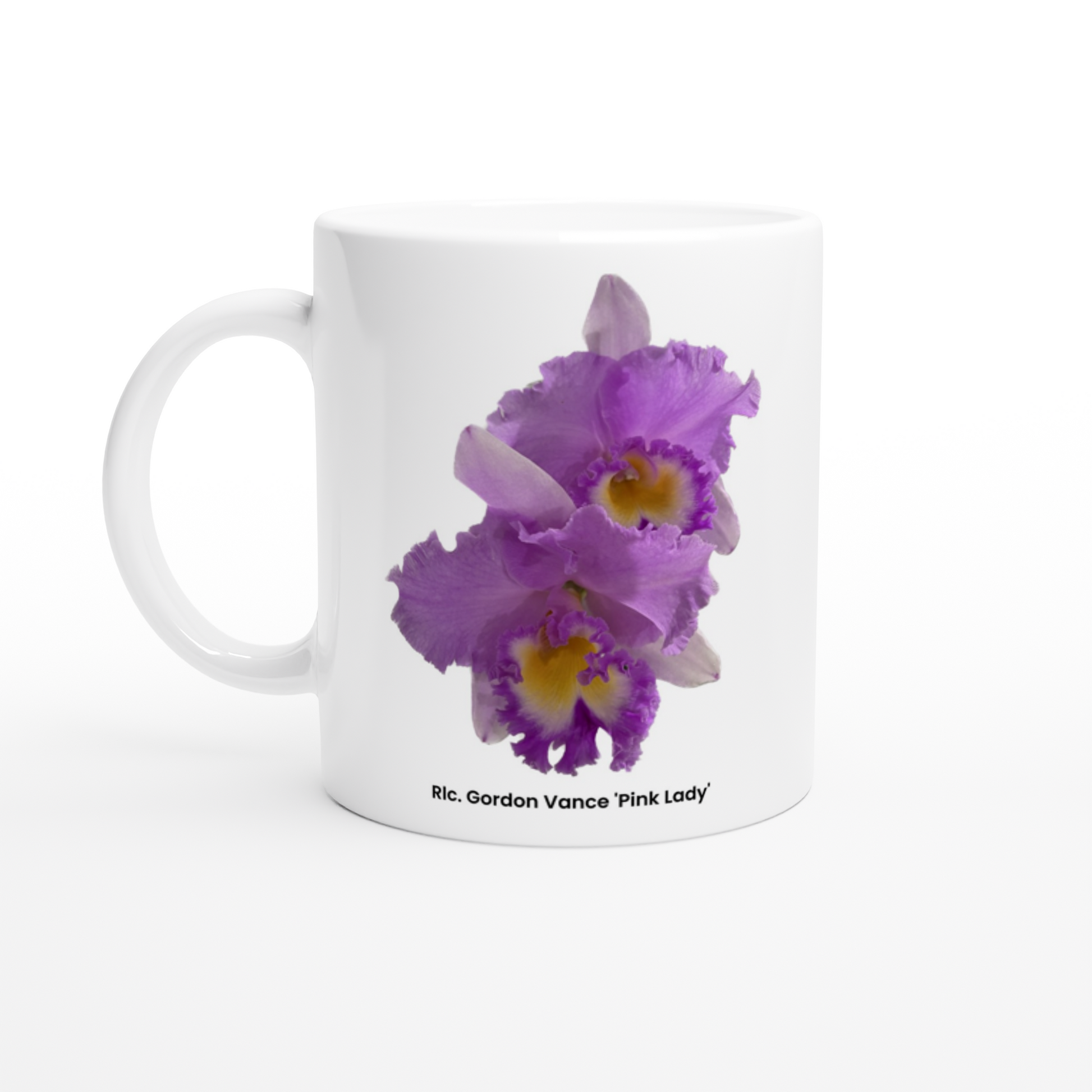 Rlc. Gordon Vance 'Pink Lady' Orchid Coffee Mug