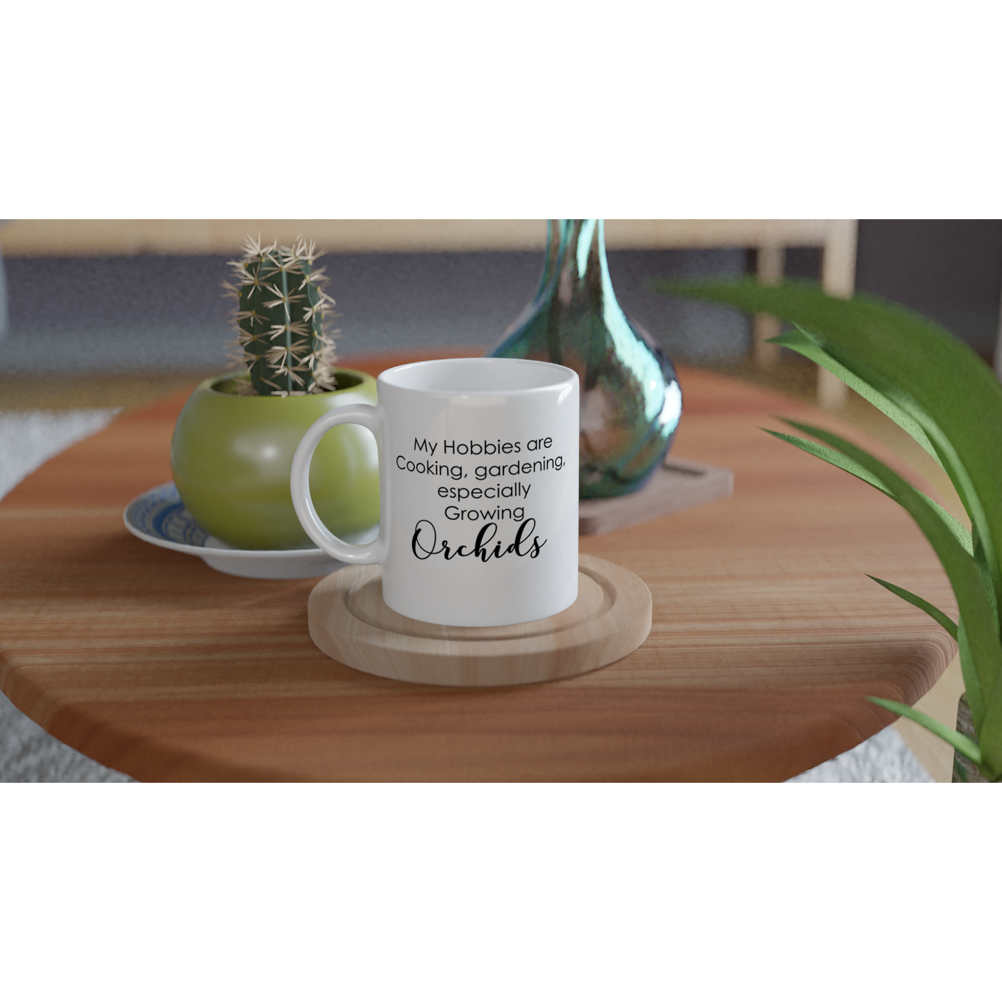 My Hobbies Orchid Coffee Mug