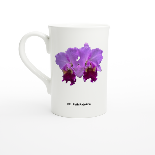 Brassolaeliocattleya Peth Rasjrima Orchid Porcelain Mug