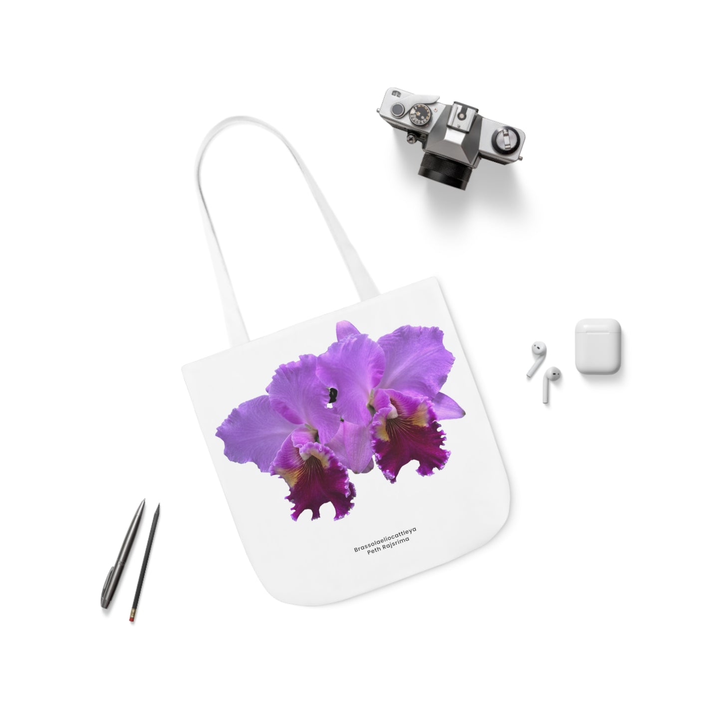 Brassolaeliocattleya Peth Rasjrima Orchid Tote Bag