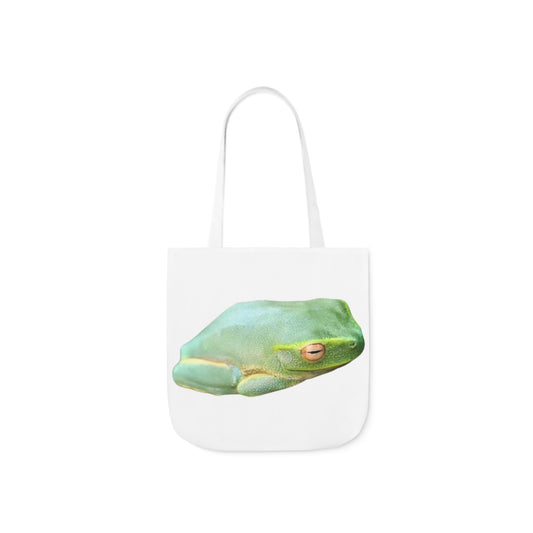 Green Tree Frog Tote Bag