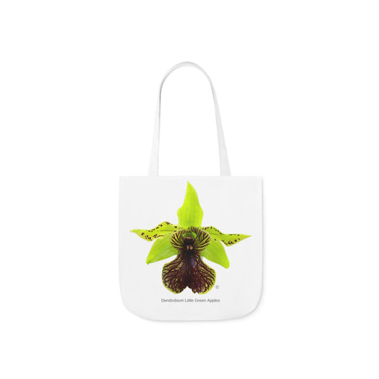 Dendrobium Little Green Apples Orchid Tote Bag