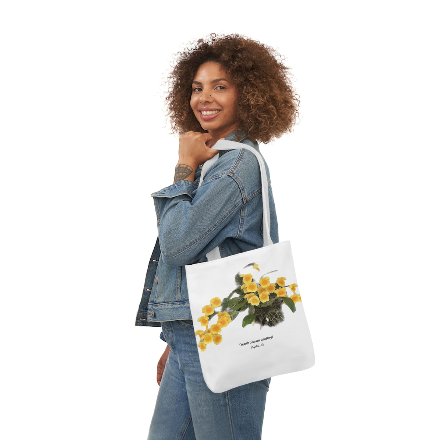 Dendrobium lindleyi Orchid Tote Bag