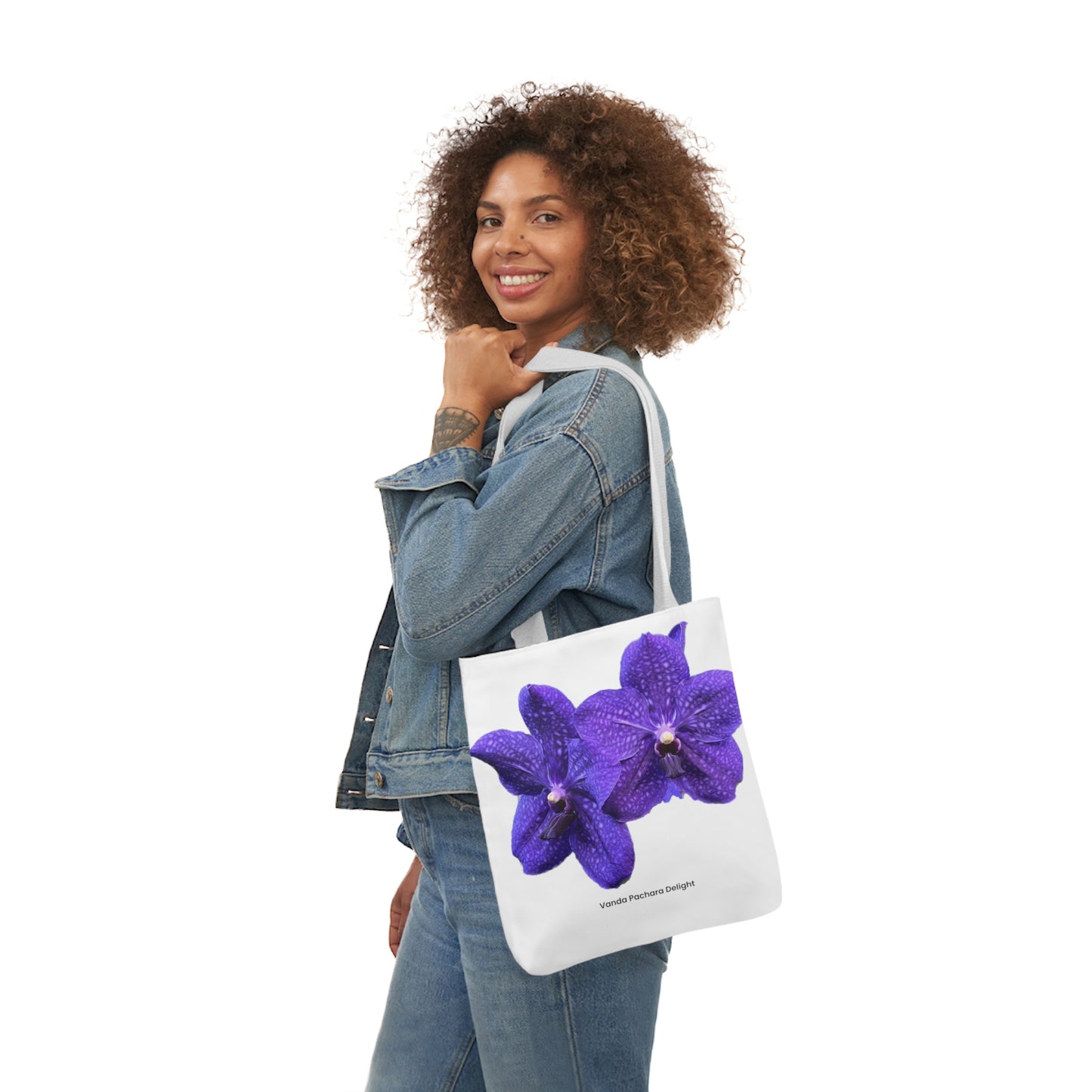 Vanda Pachara Delight Orchid Tote Bag