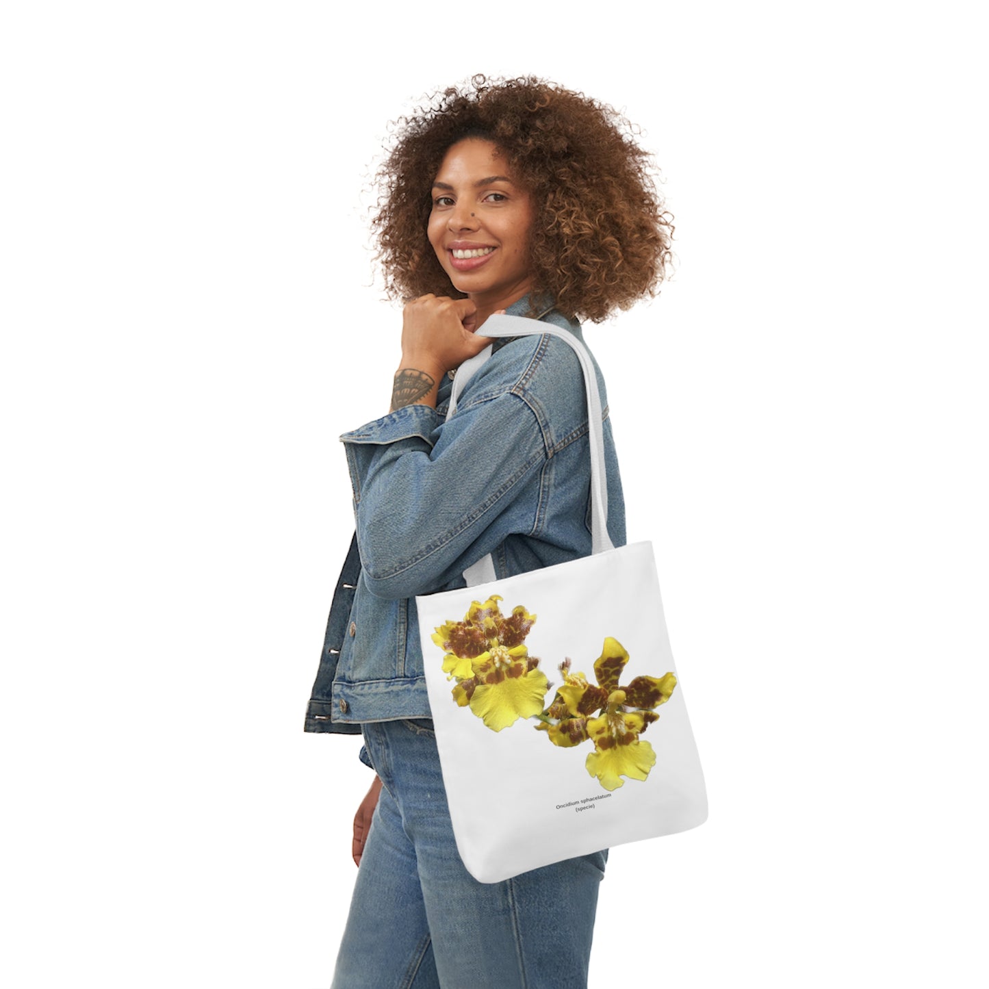 Oncidium sphacelatum Orchid Tote Bag