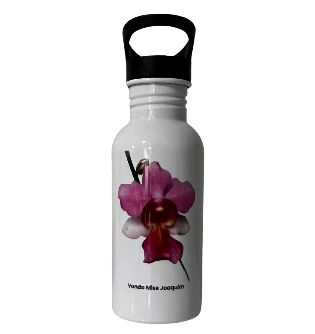 Vanda Miss Joaquim Orchid Water Bottle