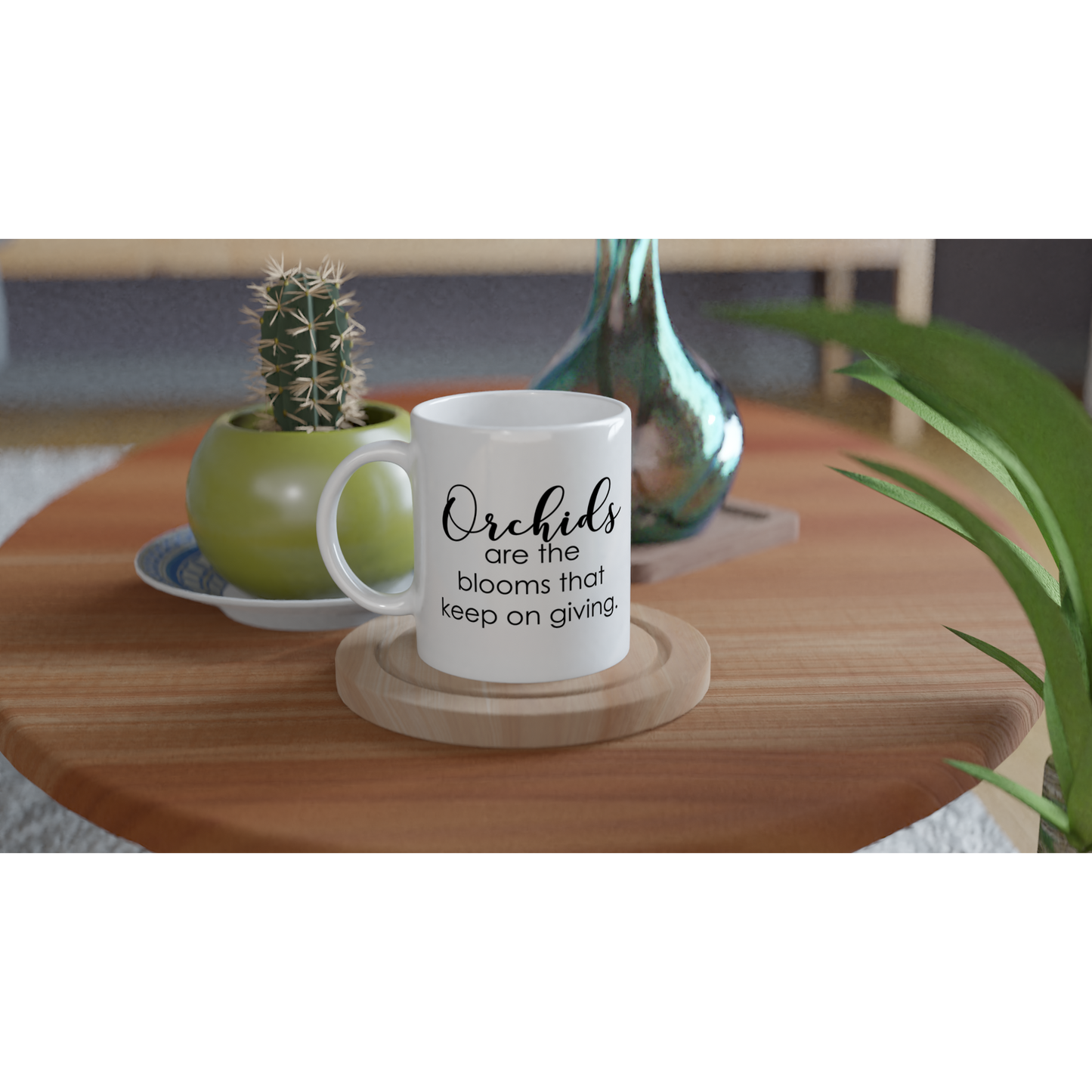 Keep On Giving Orchid Coffee Mug