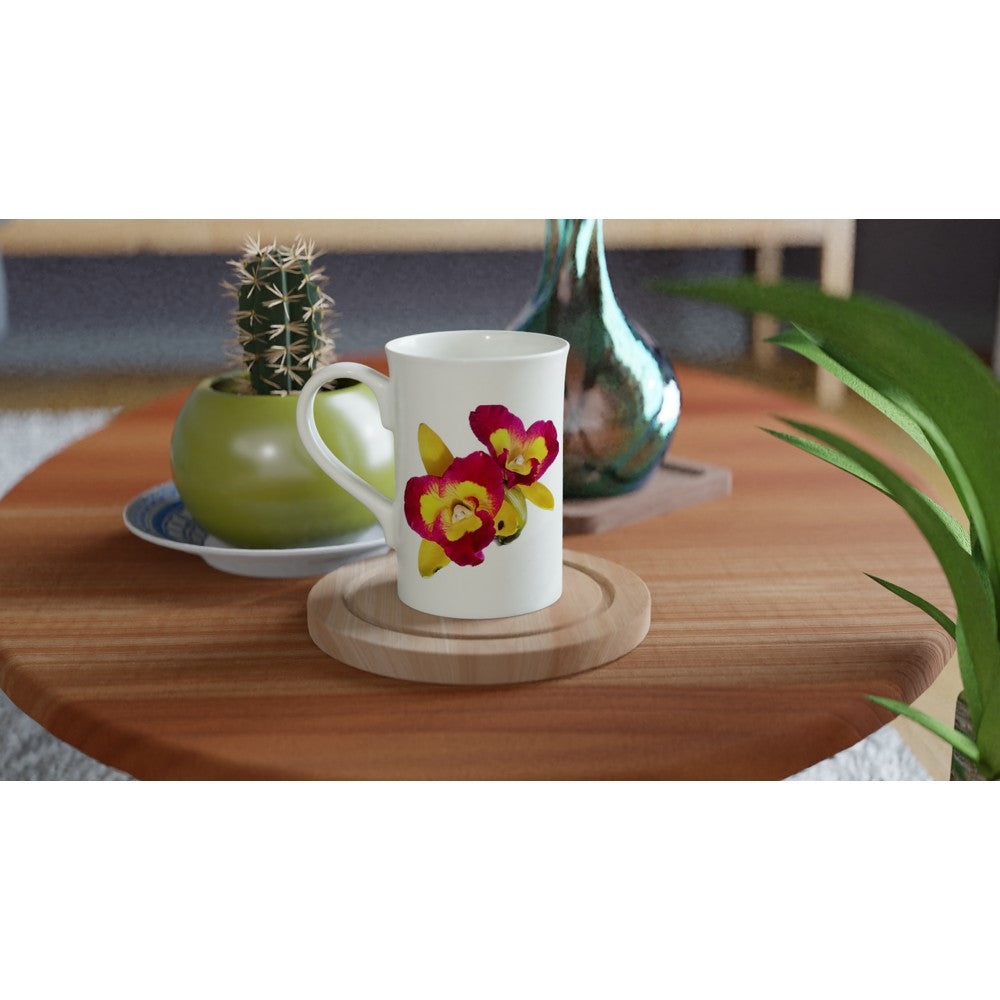 Rth. Feng Weng Free Orchid Porcelain Mug