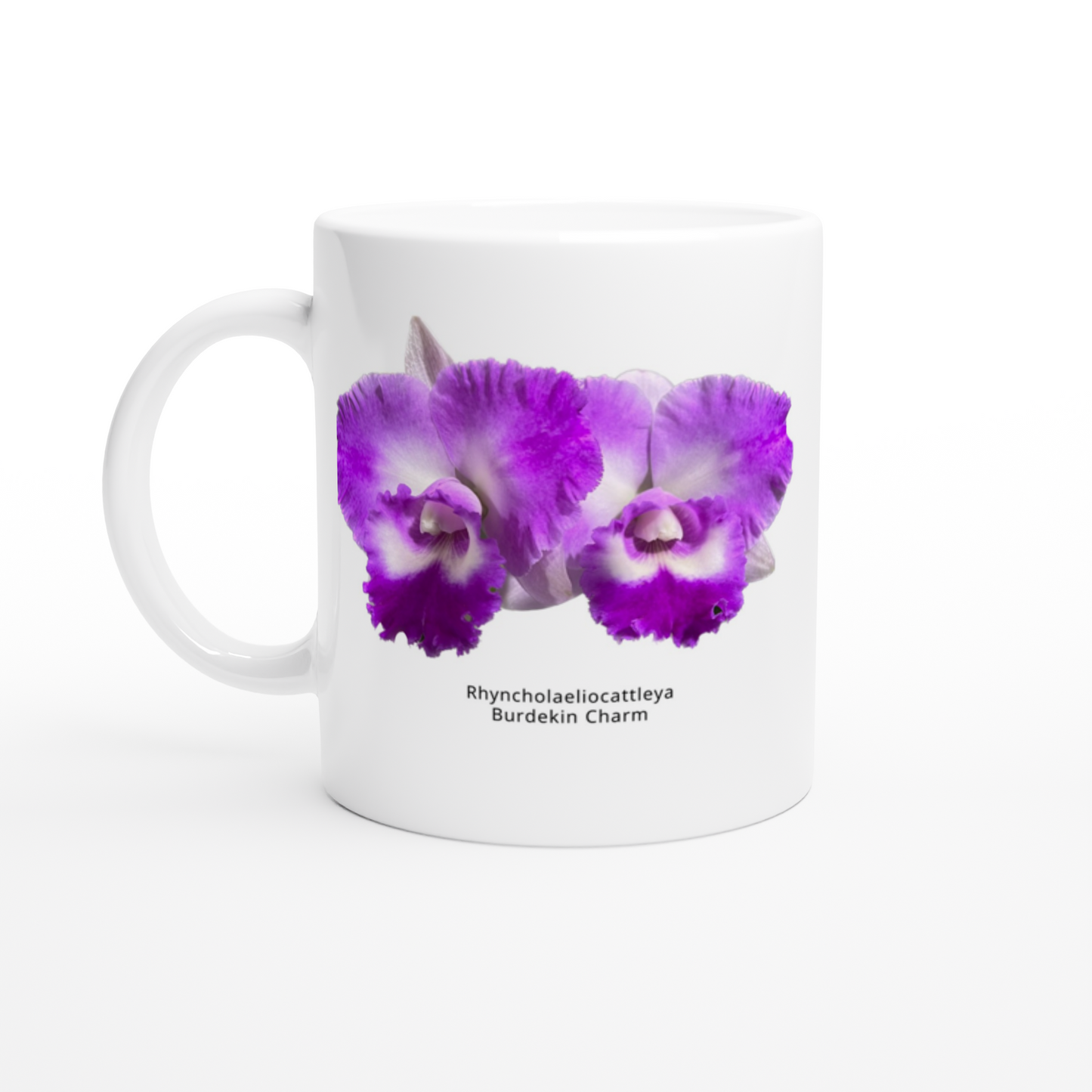 Rhyncholaeliocattleya Burdekin Charm Orchid Coffee Mug