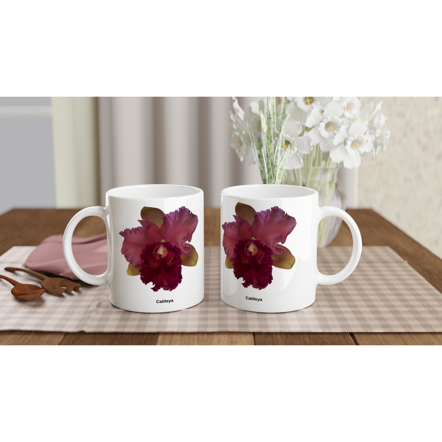 Cattleya Orchid Coffee Mug