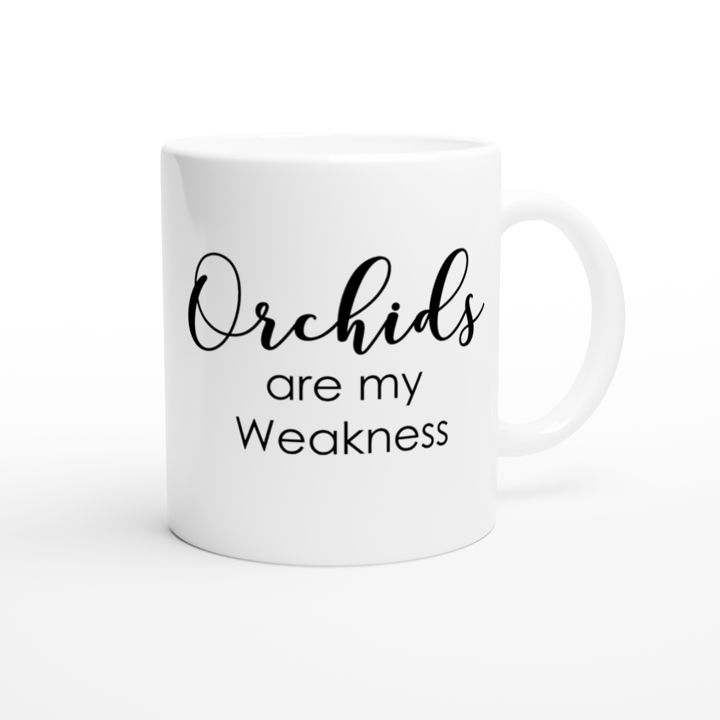 Orchids Are My Weakness Coffee Mug