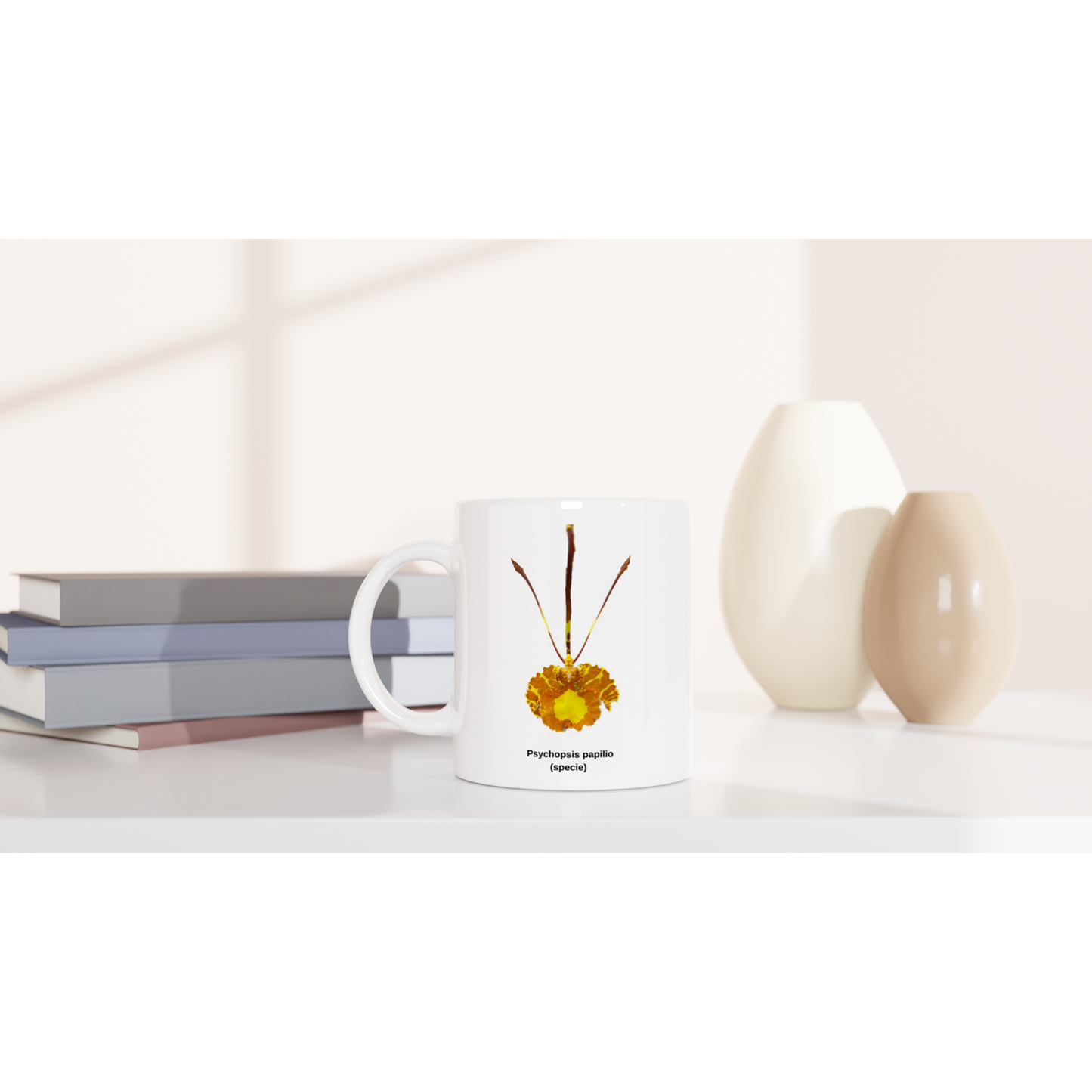 Psychopsis papilio Orchid Coffee Mug