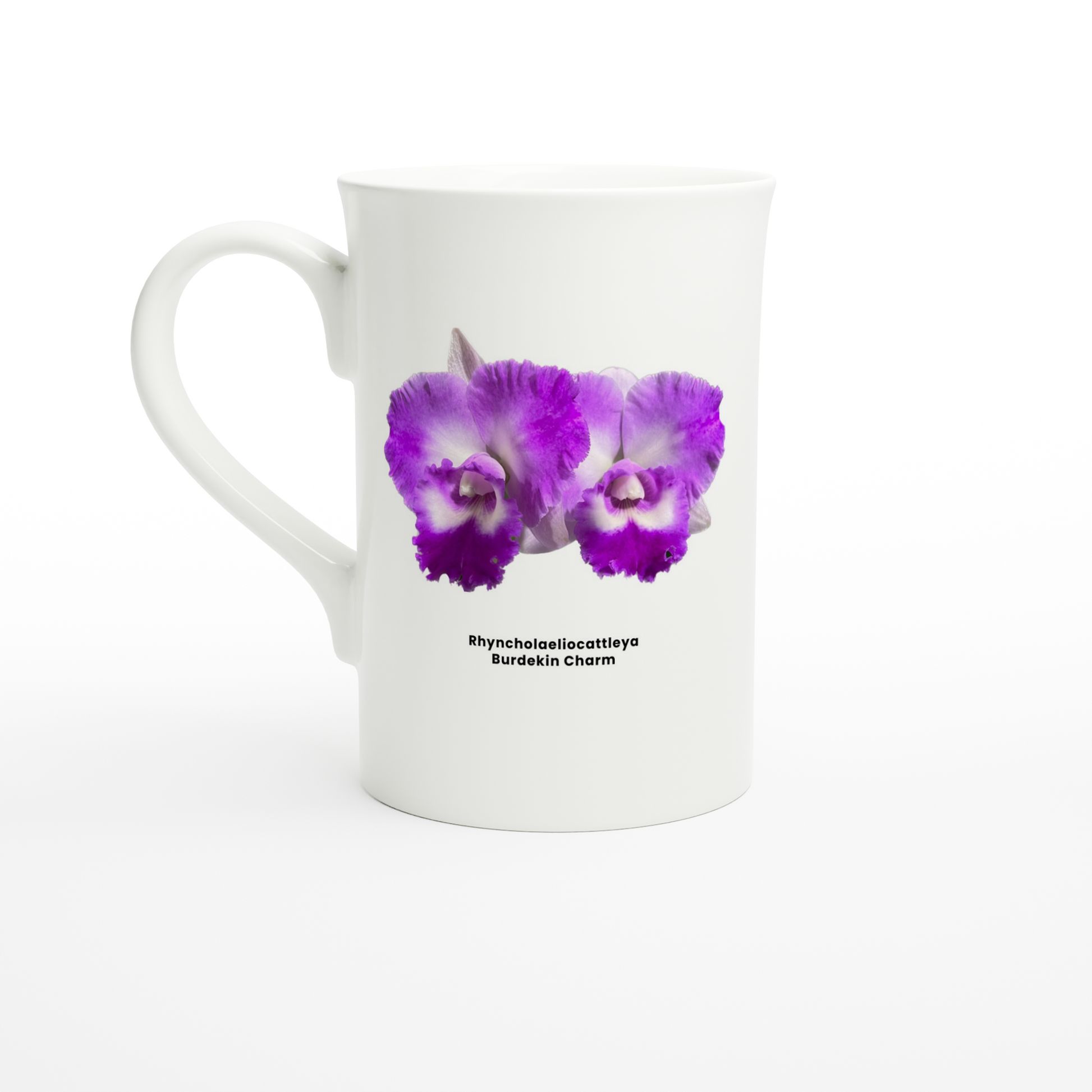 Rhyncholaeliocattleya Burdekin Charm Orchid Porcelain Mug