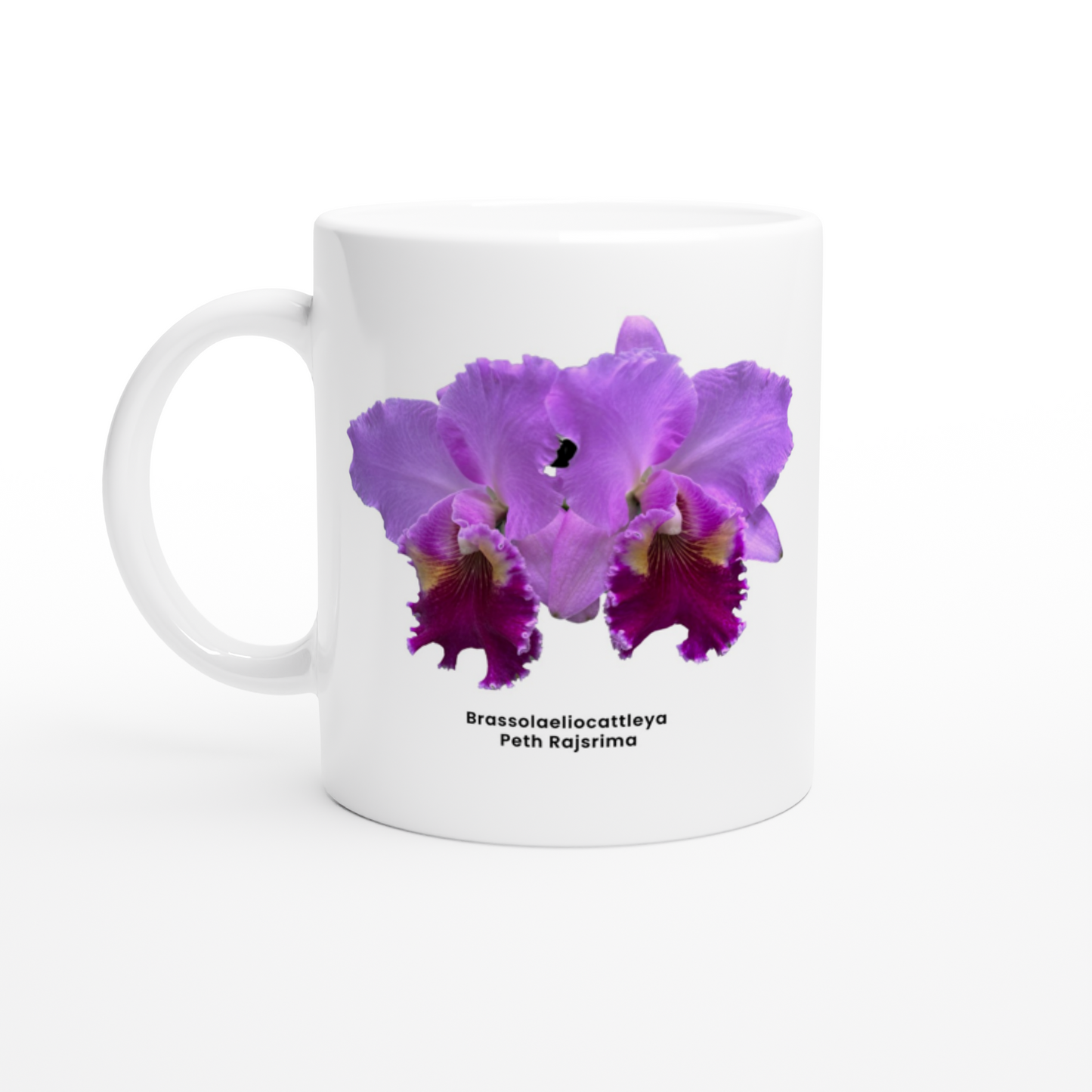 Brassolaeliocattleya Peth Rasjrima Orchid Coffee Mug