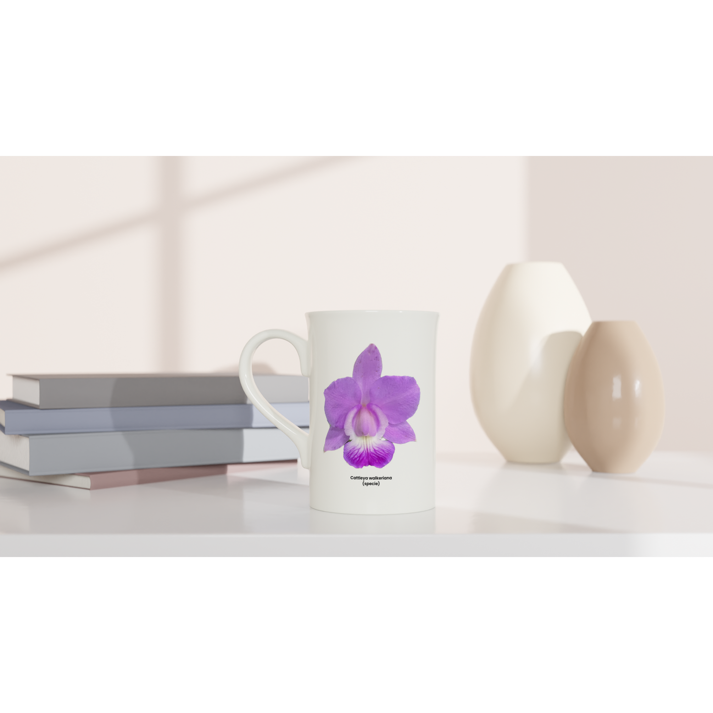 Cattleya walkeriana Orchid Porcelain Mug