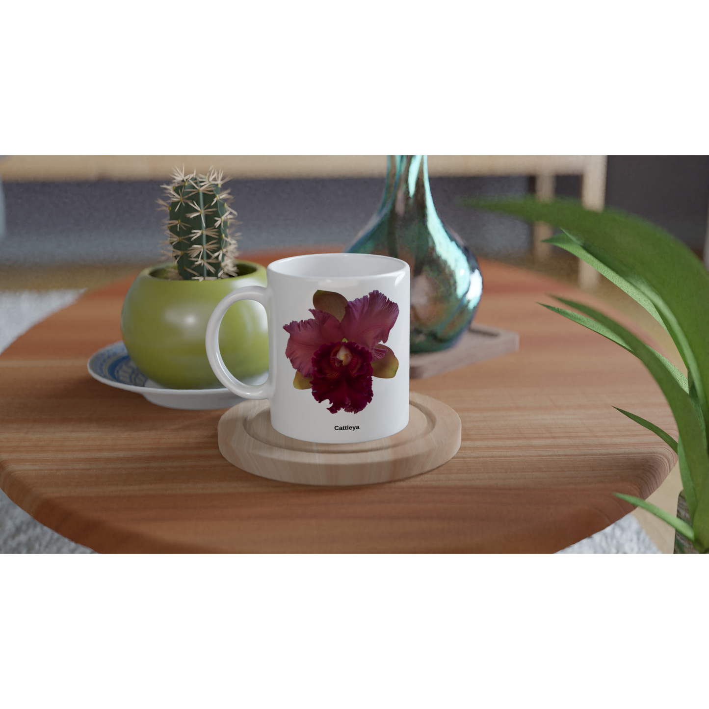 Cattleya Orchid Coffee Mug