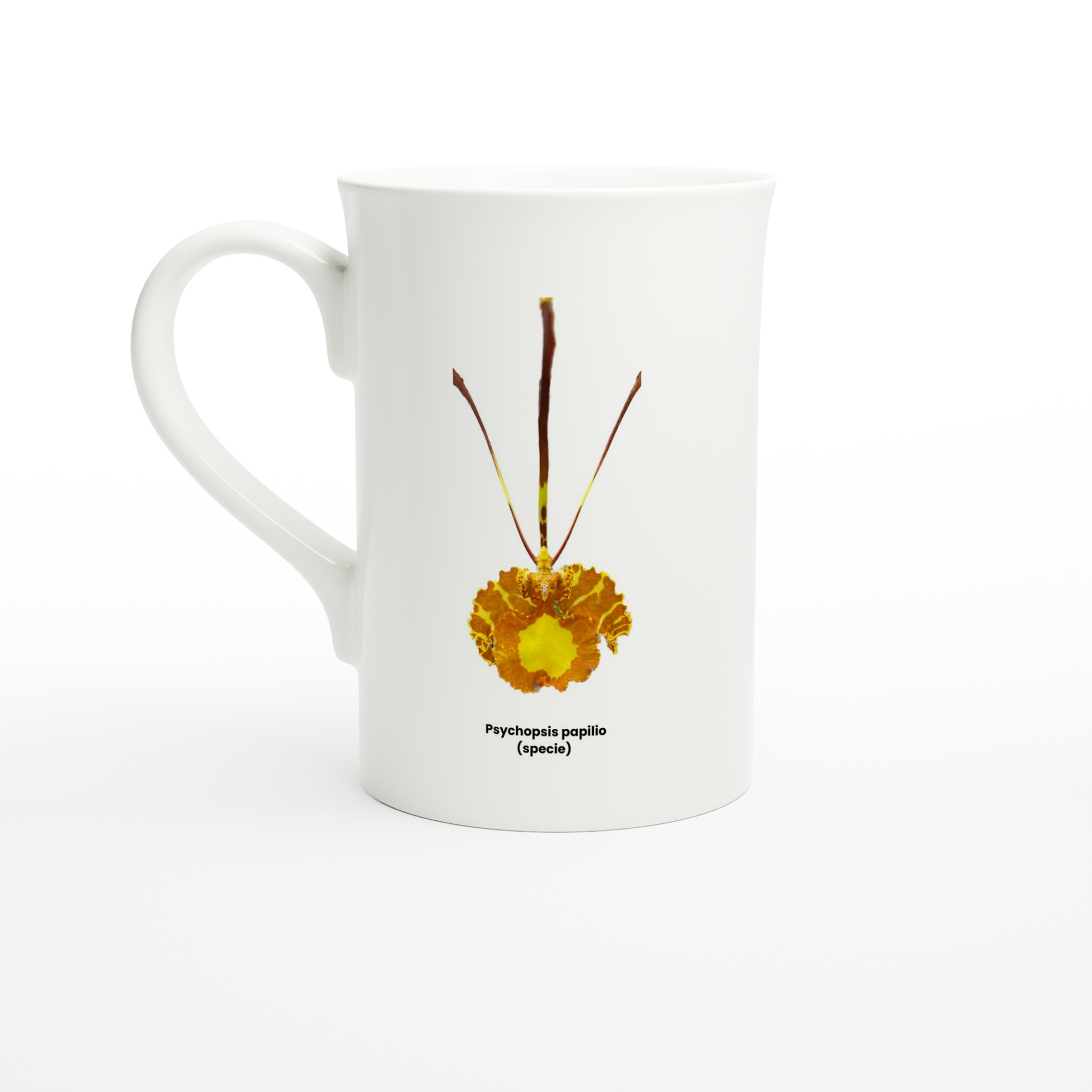 Psychopsis papilio Orchid Porcelain Mug