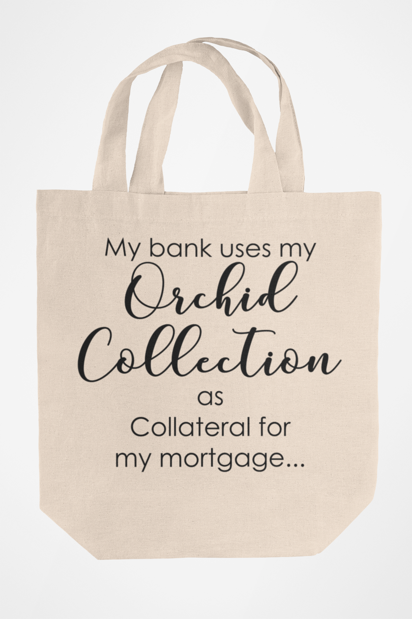 Bank Manager Collateral Orchid Tote Bag