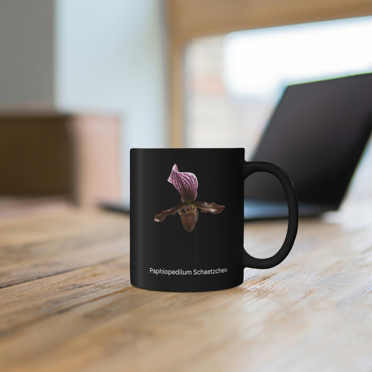 Paphiopedilum Schaetzchen Orchid Coffee Mug