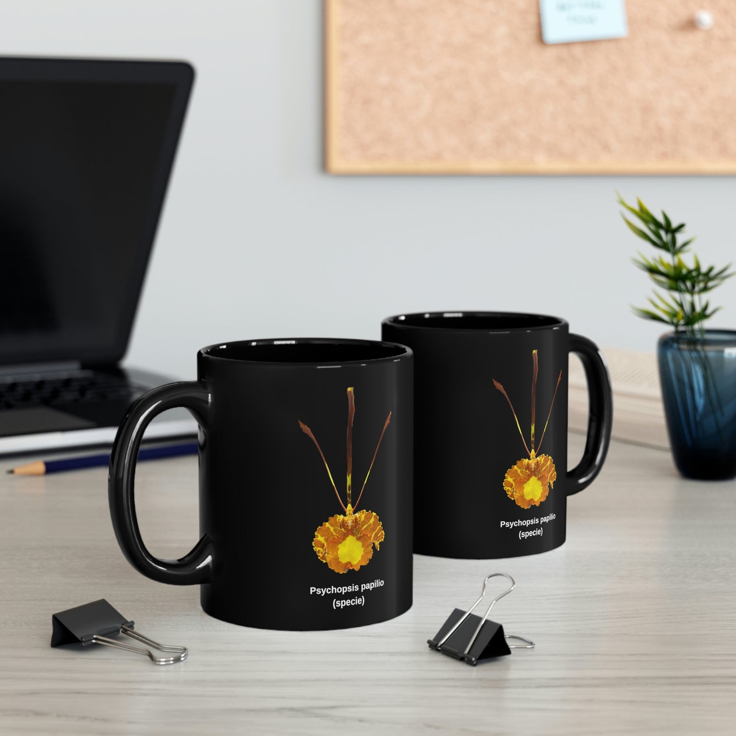 Psychopsis papilio Orchid Coffee Mug