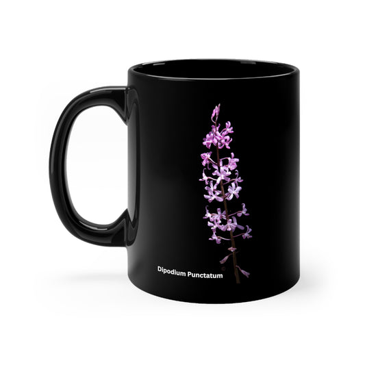 Dipodium Punctatum Orchid Coffee Mug