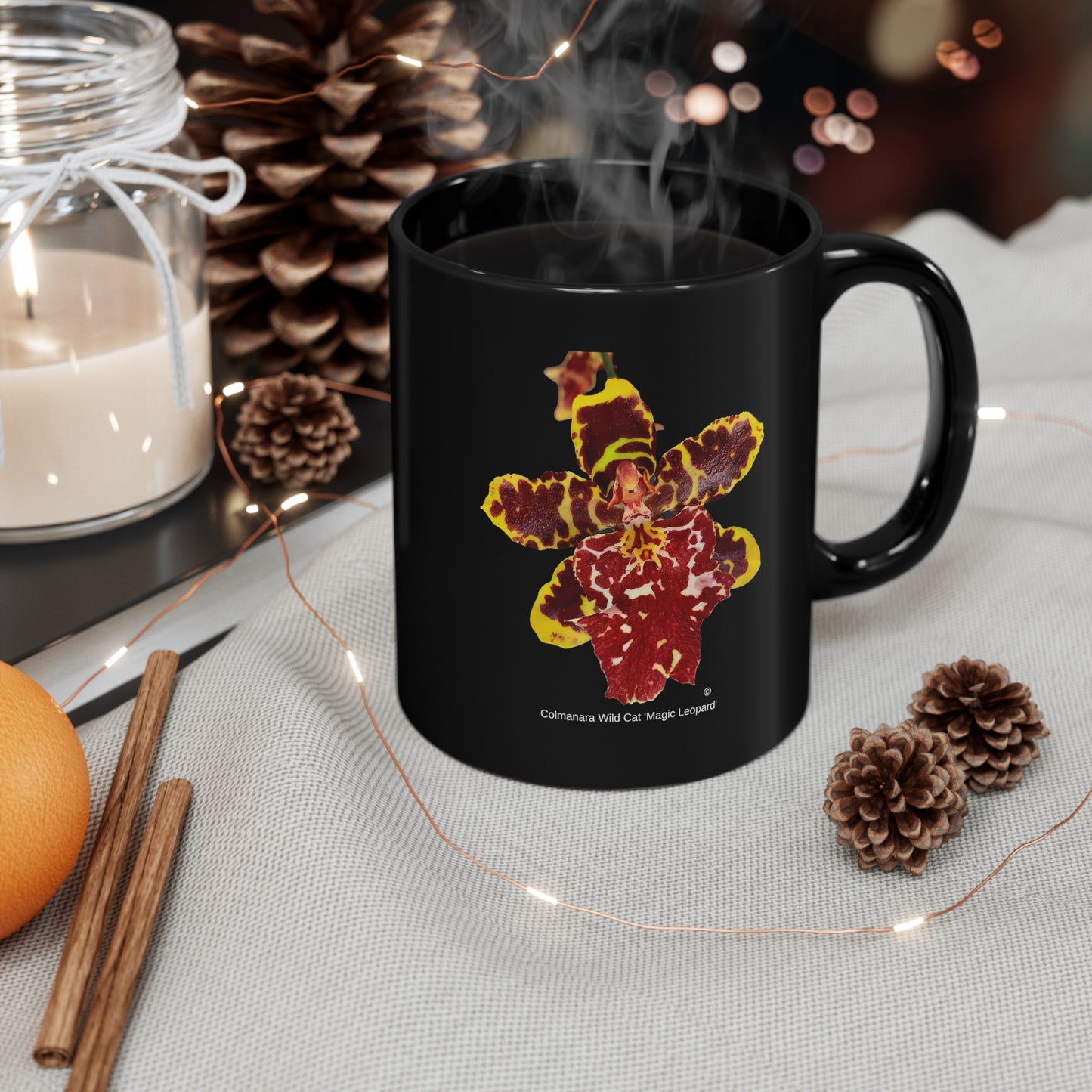 Colmanara Wild Cat 'Magic Leopard' Orchid Coffee Mug